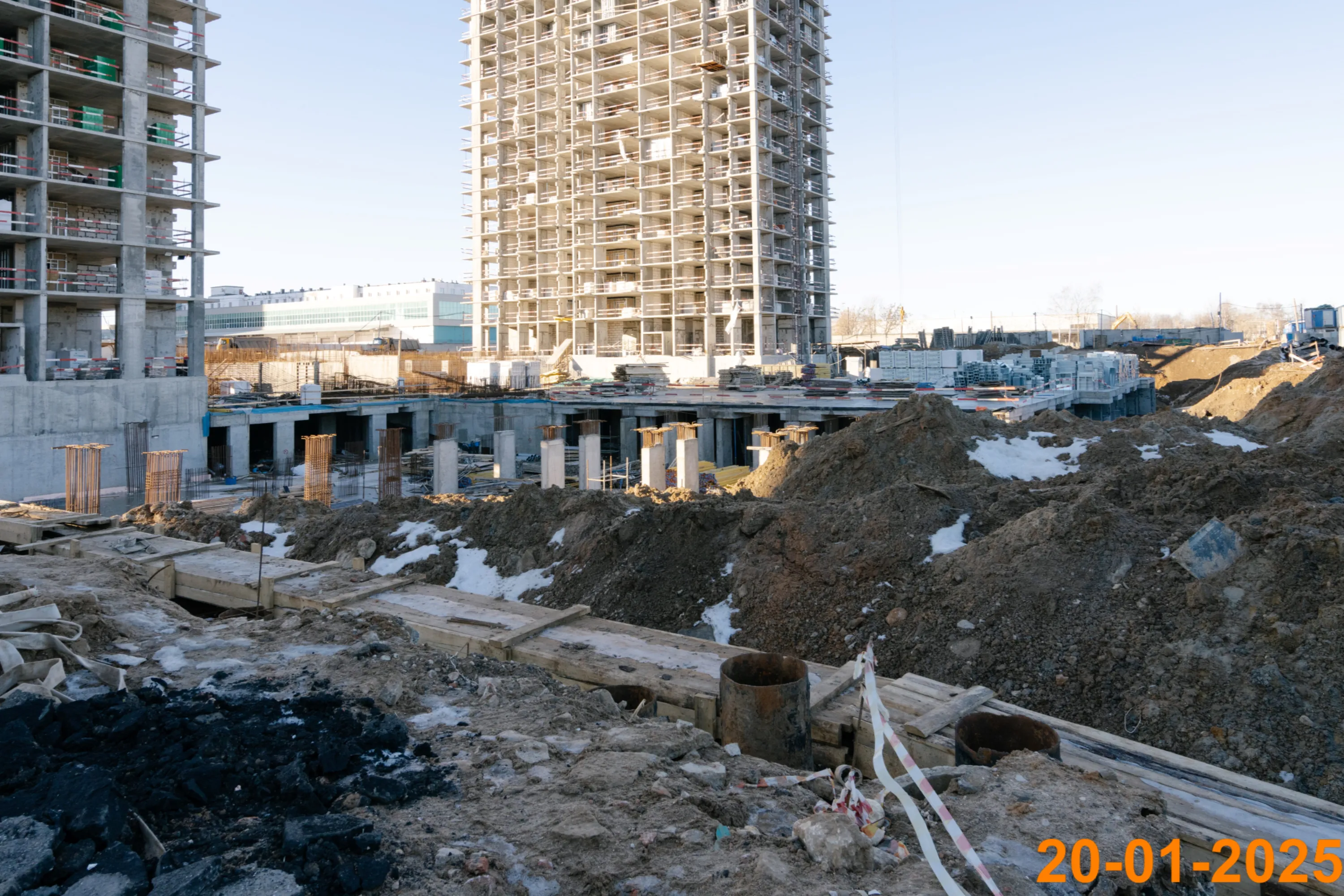 ЖК Мичуринский парк ход строительства