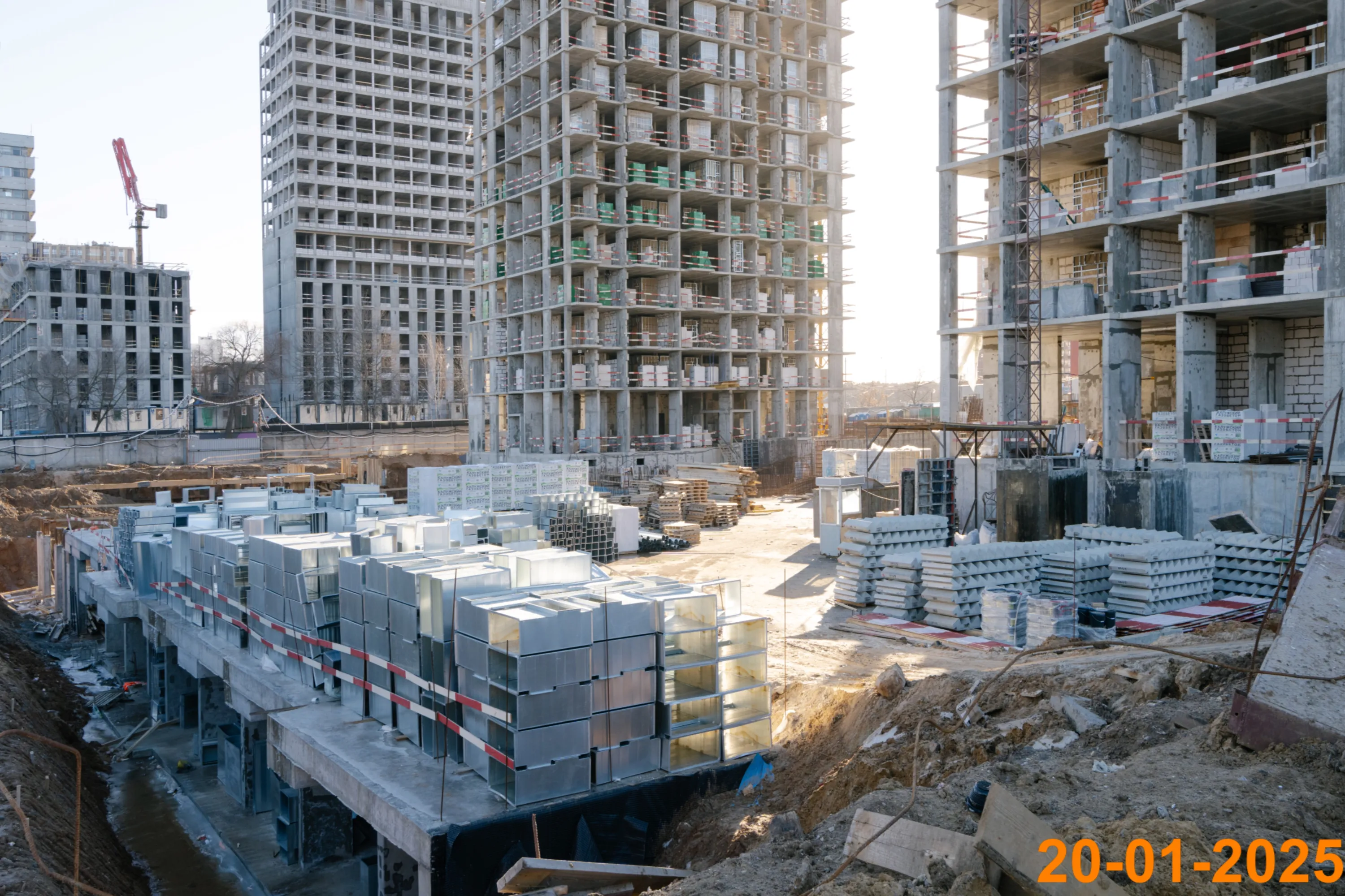 ЖК Мичуринский парк ход строительства