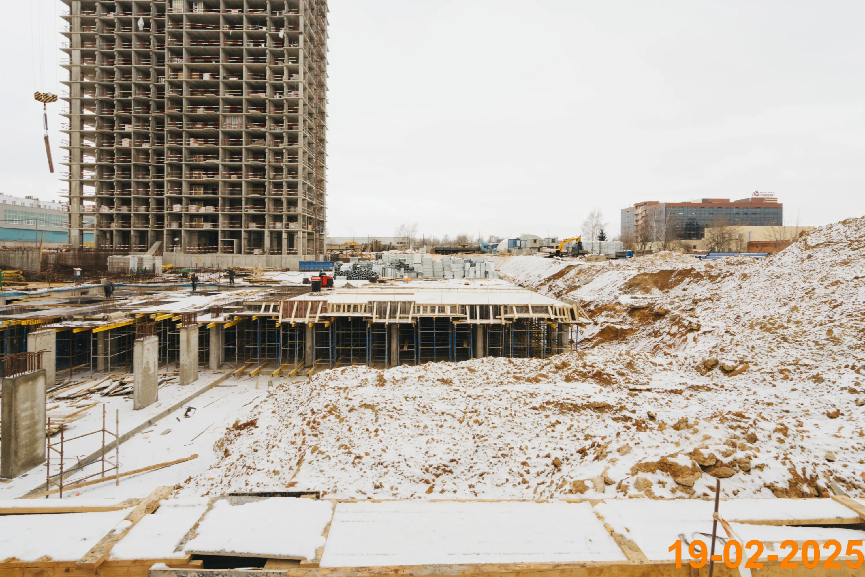 ЖК Мичуринский парк ход строительства