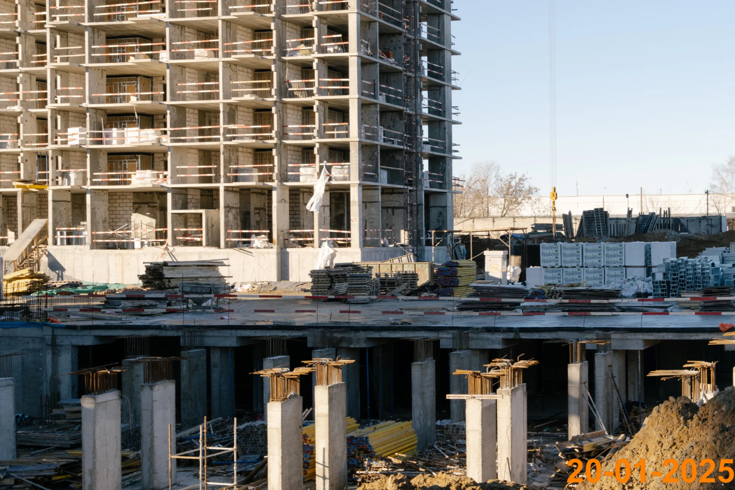 ЖК Мичуринский парк ход строительства