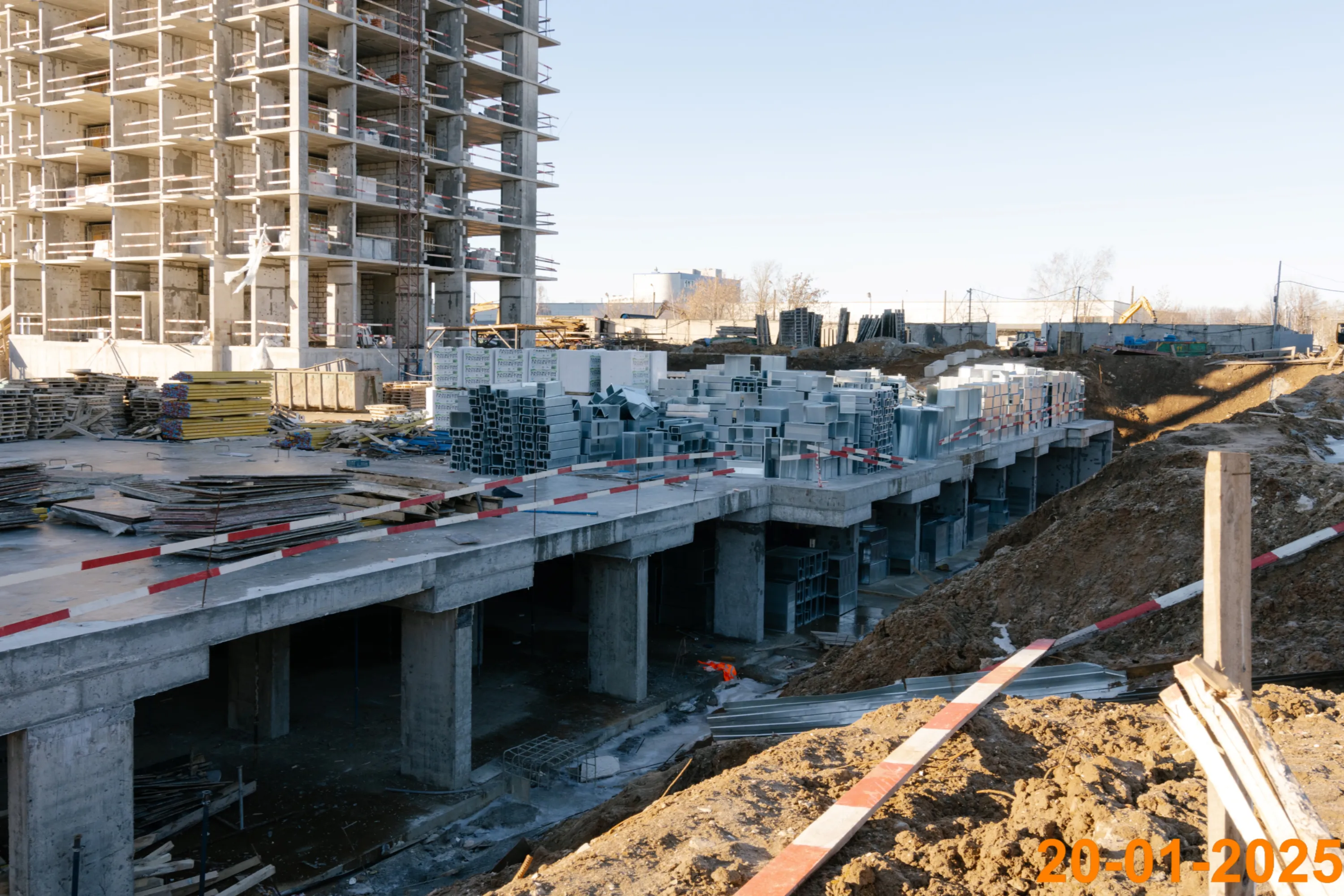 ЖК Мичуринский парк ход строительства