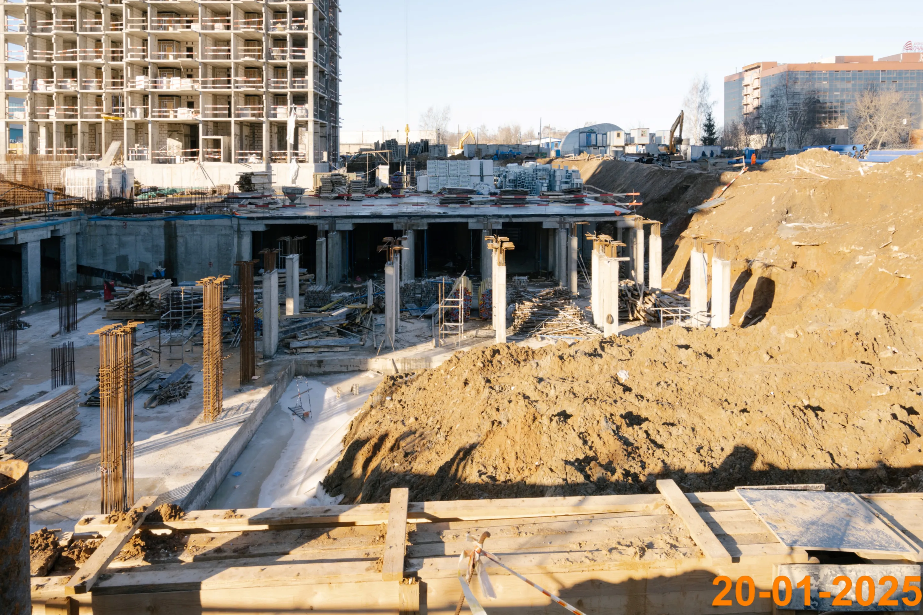 ЖК Мичуринский парк ход строительства