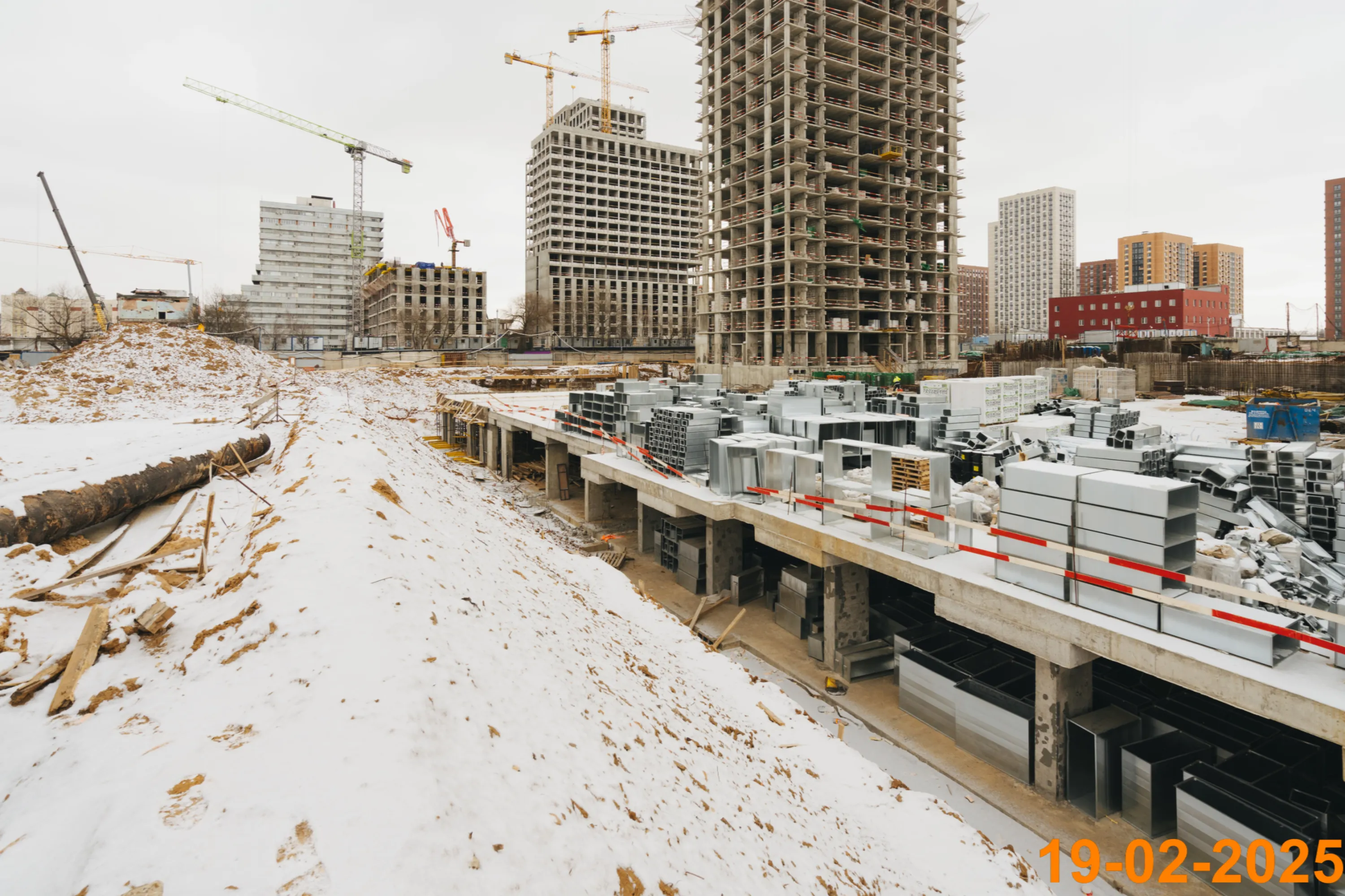 ЖК Мичуринский парк ход строительства