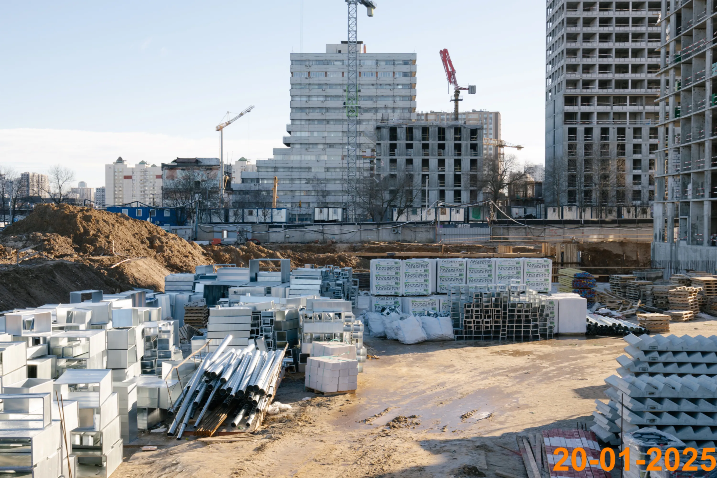 ЖК Мичуринский парк ход строительства