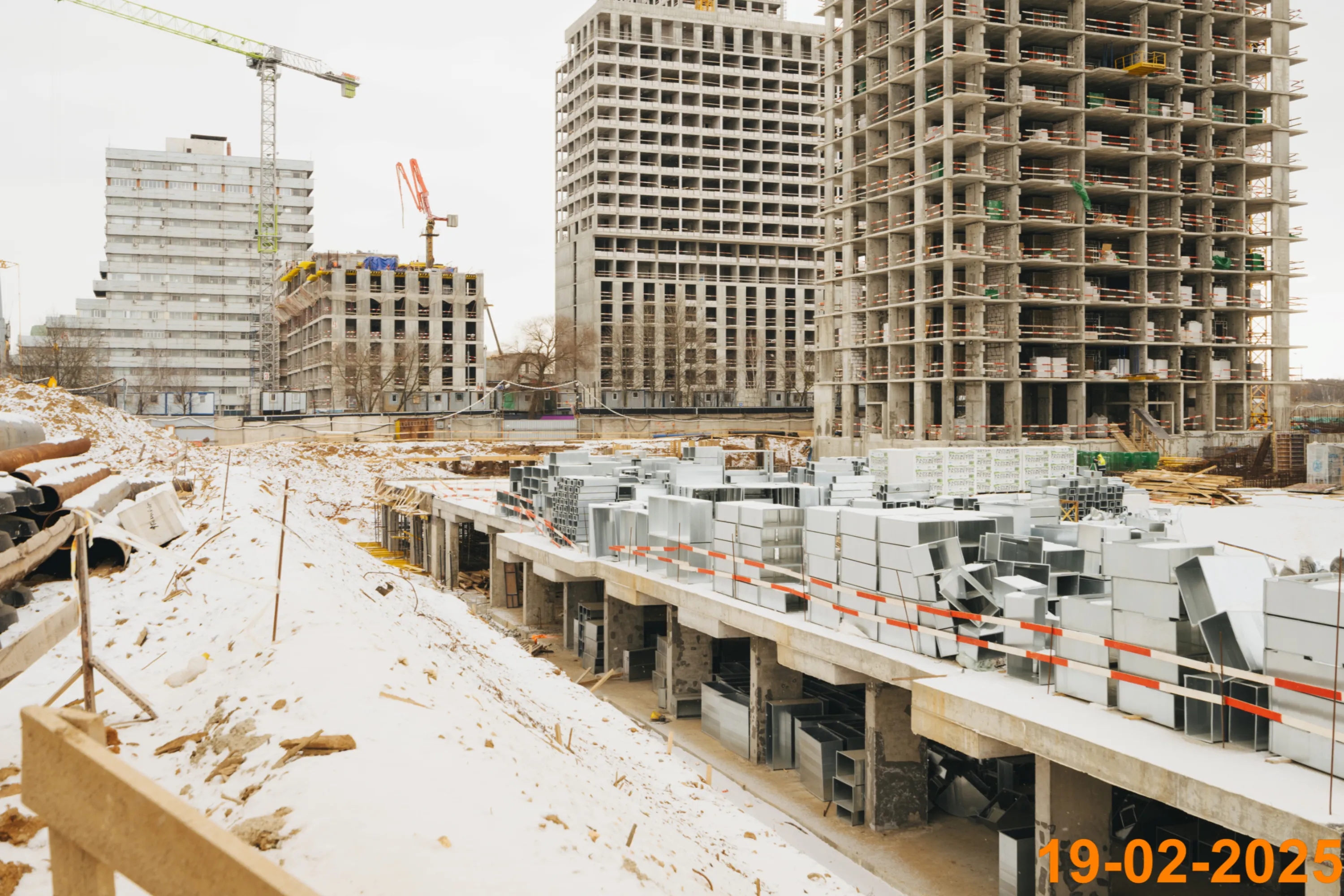 ЖК Мичуринский парк ход строительства