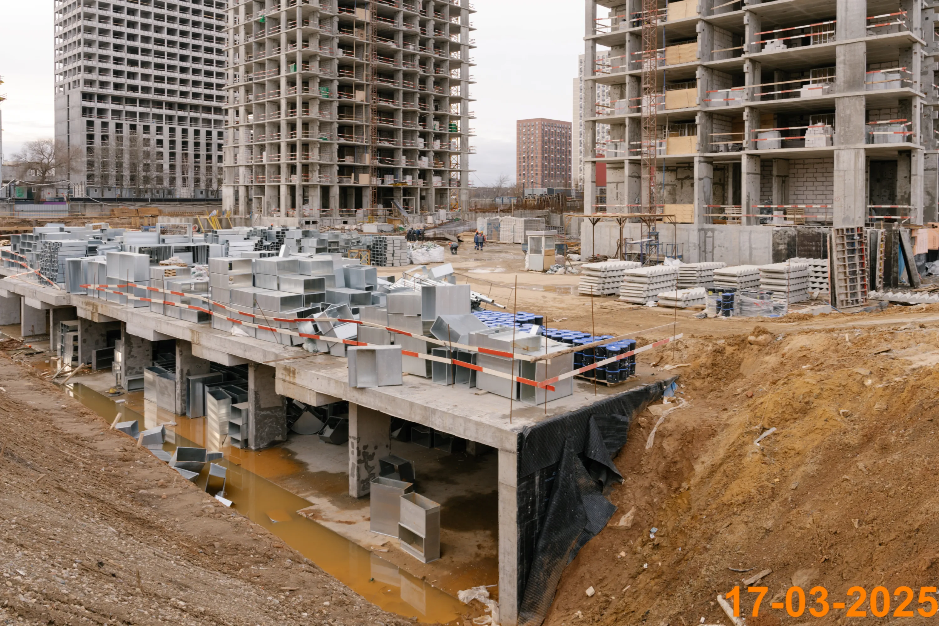 ЖК Мичуринский парк ход строительства