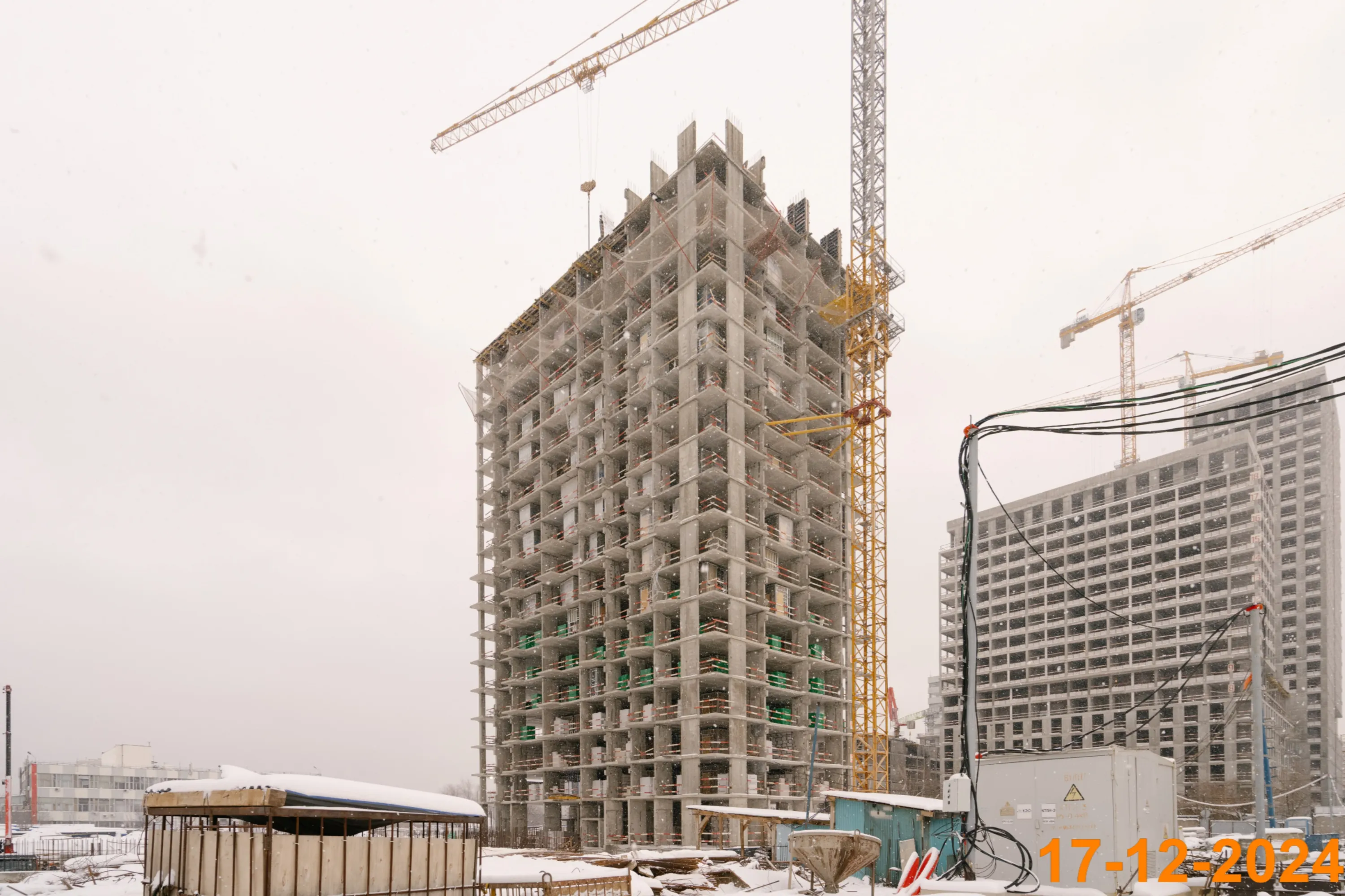 ЖК Мичуринский парк ход строительства