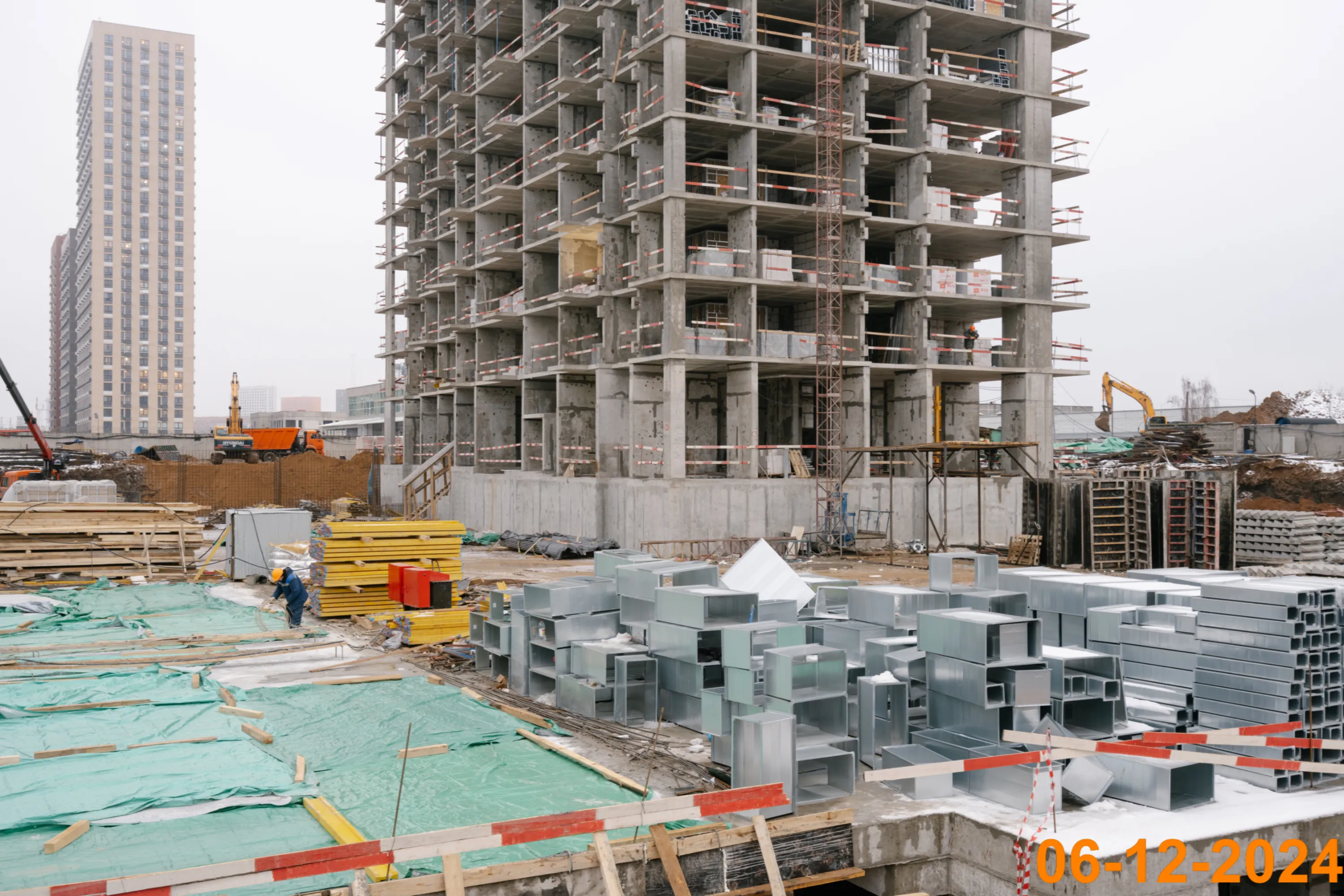 ЖК Мичуринский парк ход строительства