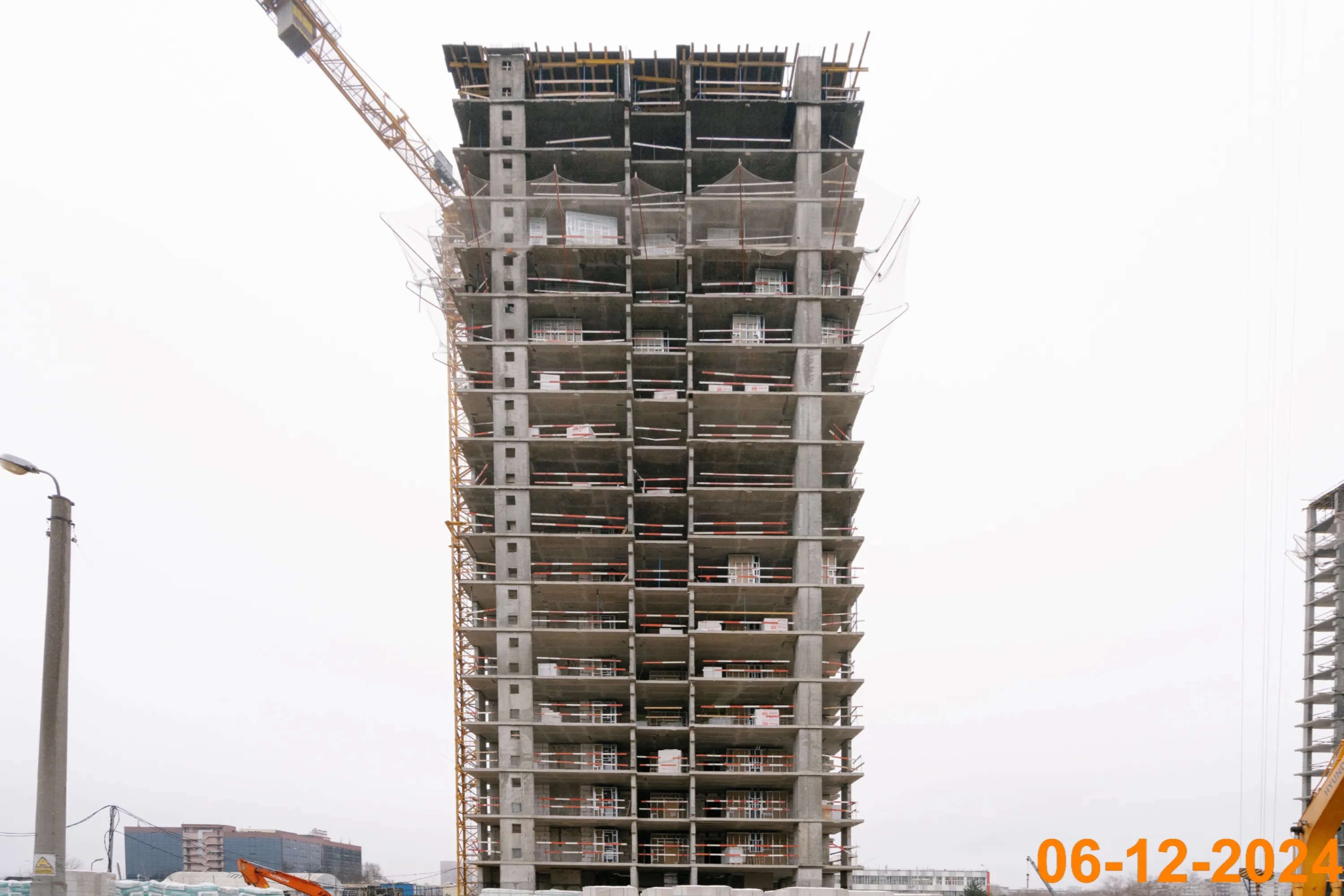 ЖК Мичуринский парк ход строительства