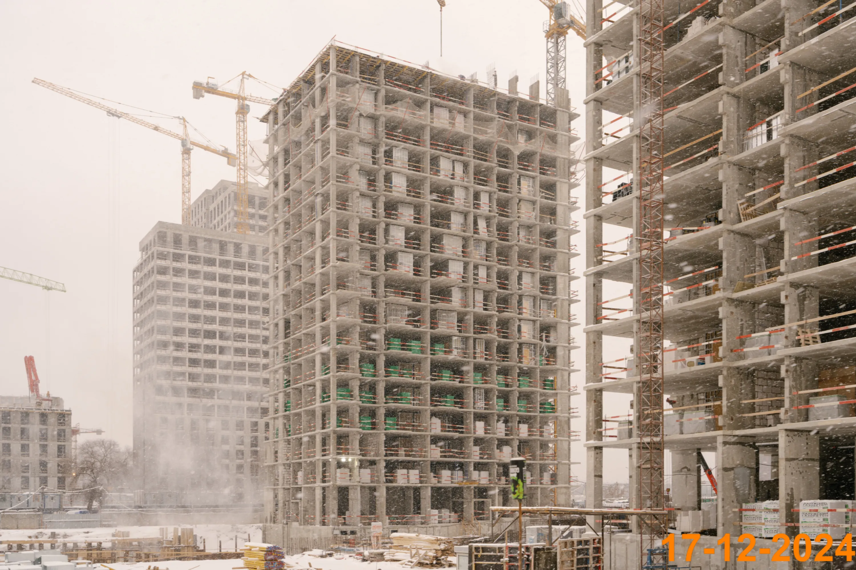 ЖК Мичуринский парк ход строительства