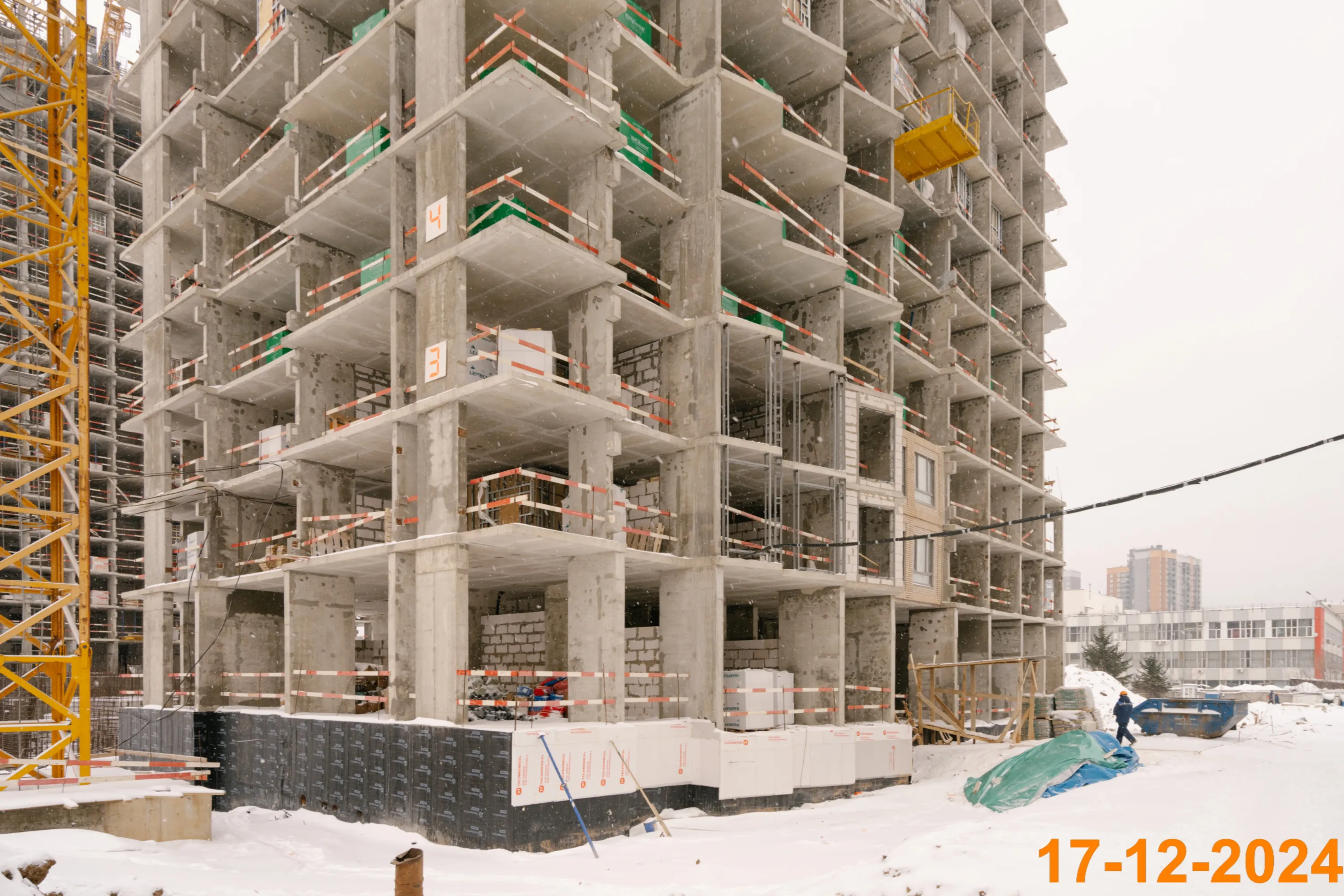 ЖК Мичуринский парк ход строительства