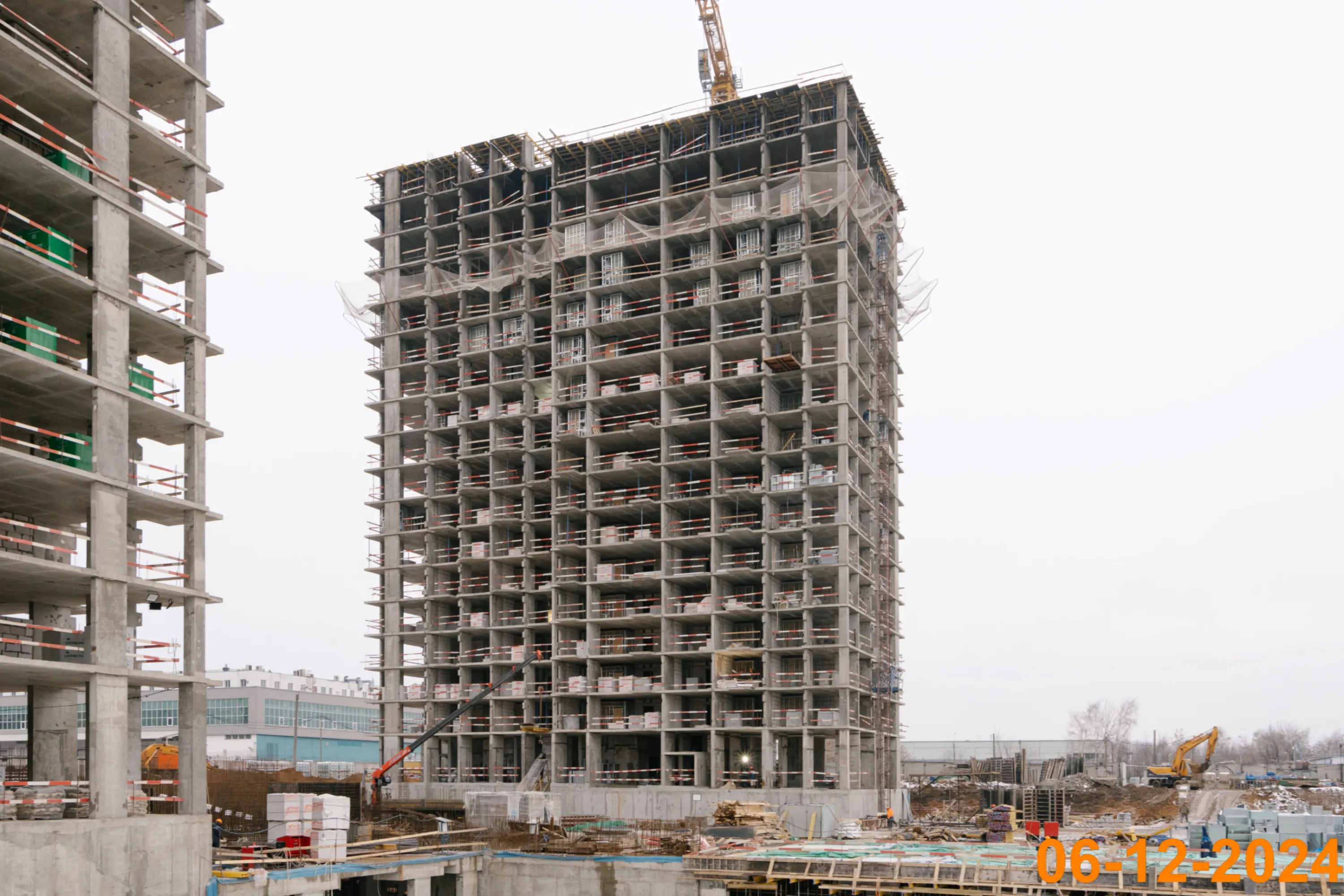 ЖК Мичуринский парк ход строительства