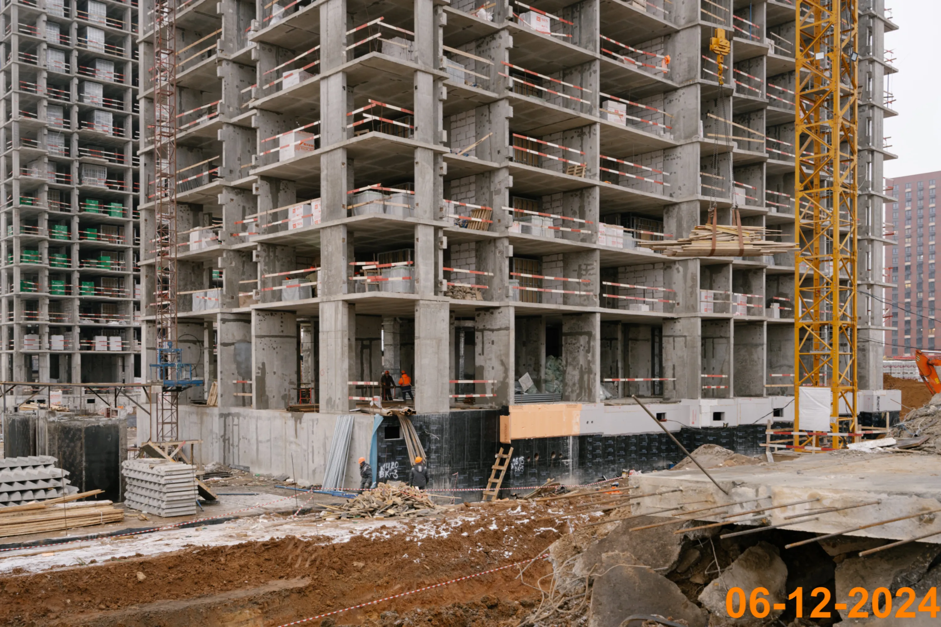 ЖК Мичуринский парк ход строительства