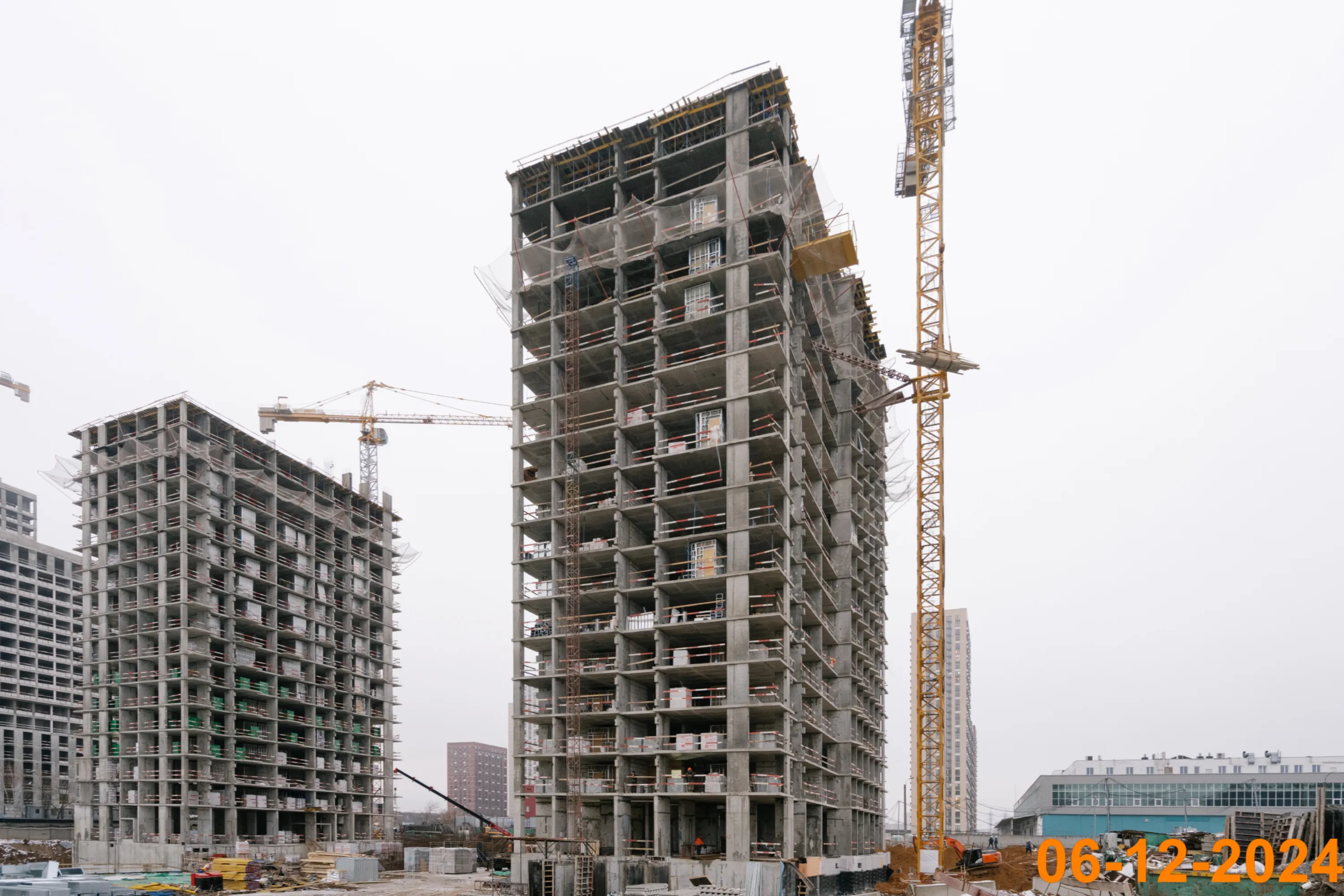 ЖК Мичуринский парк ход строительства