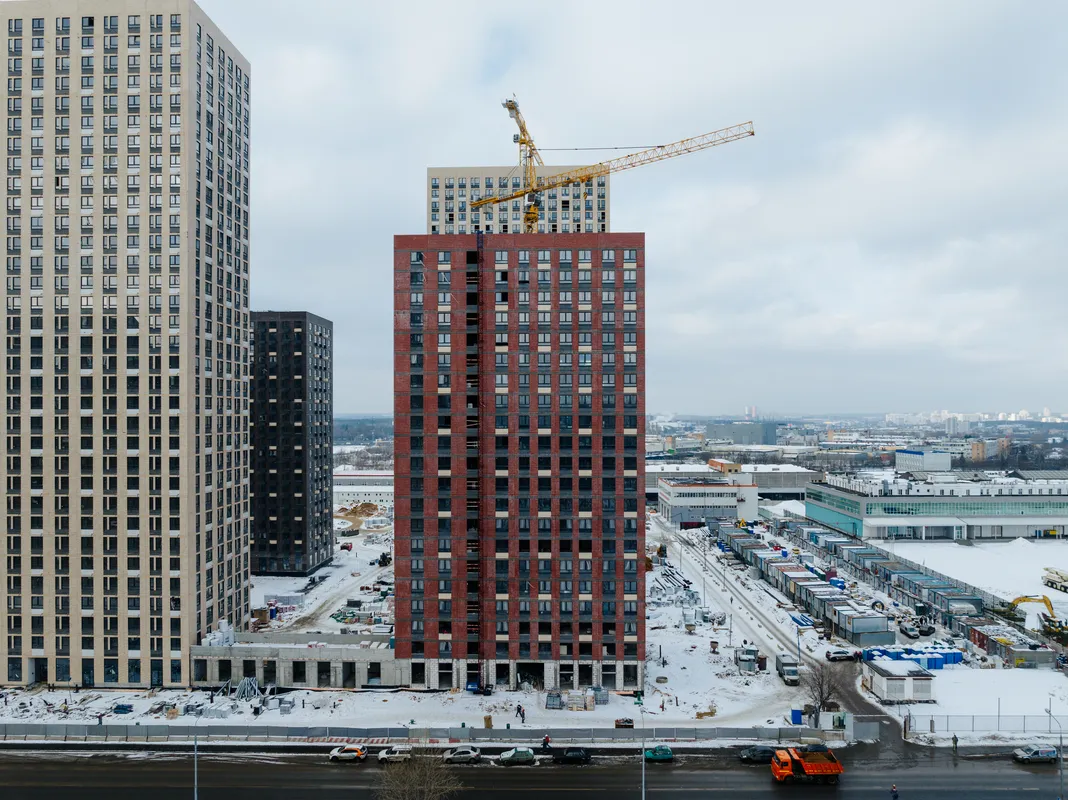 ЖК Мичуринский парк ход строительства