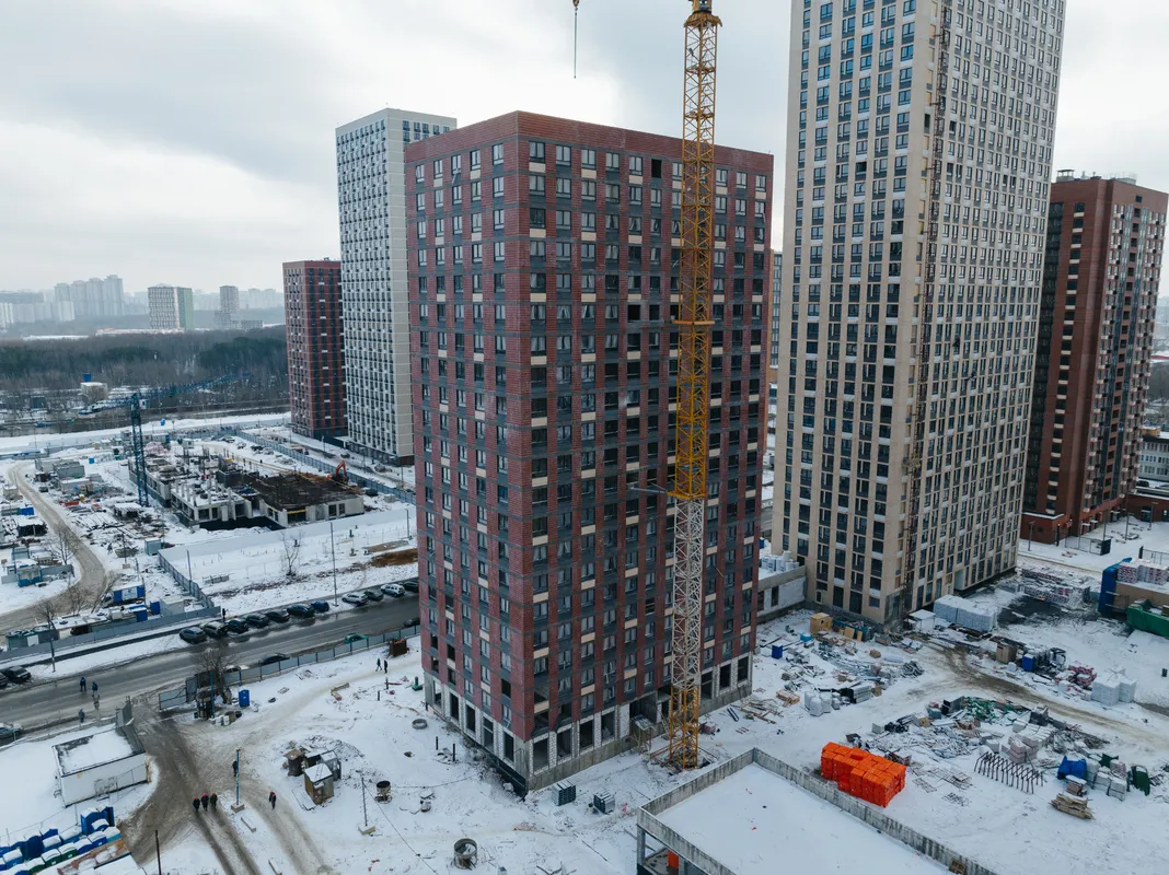 ЖК Мичуринский парк ход строительства