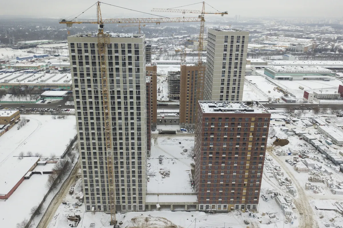 ЖК Мичуринский парк ход строительства