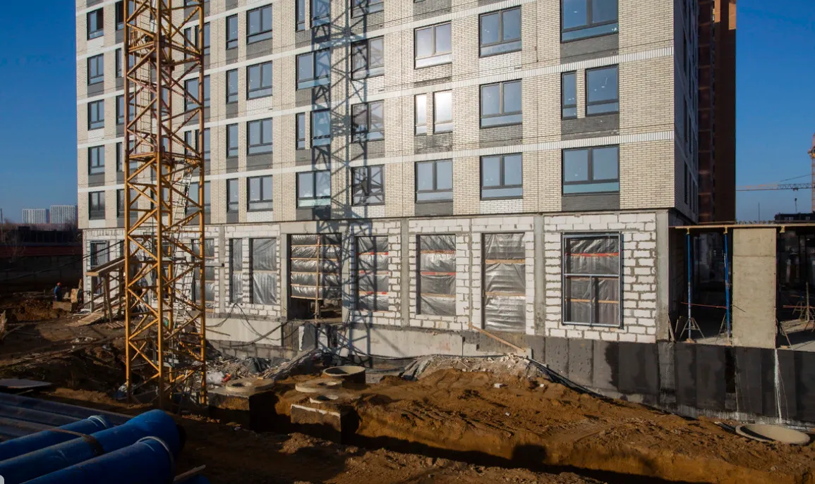 ЖК Мичуринский парк ход строительства