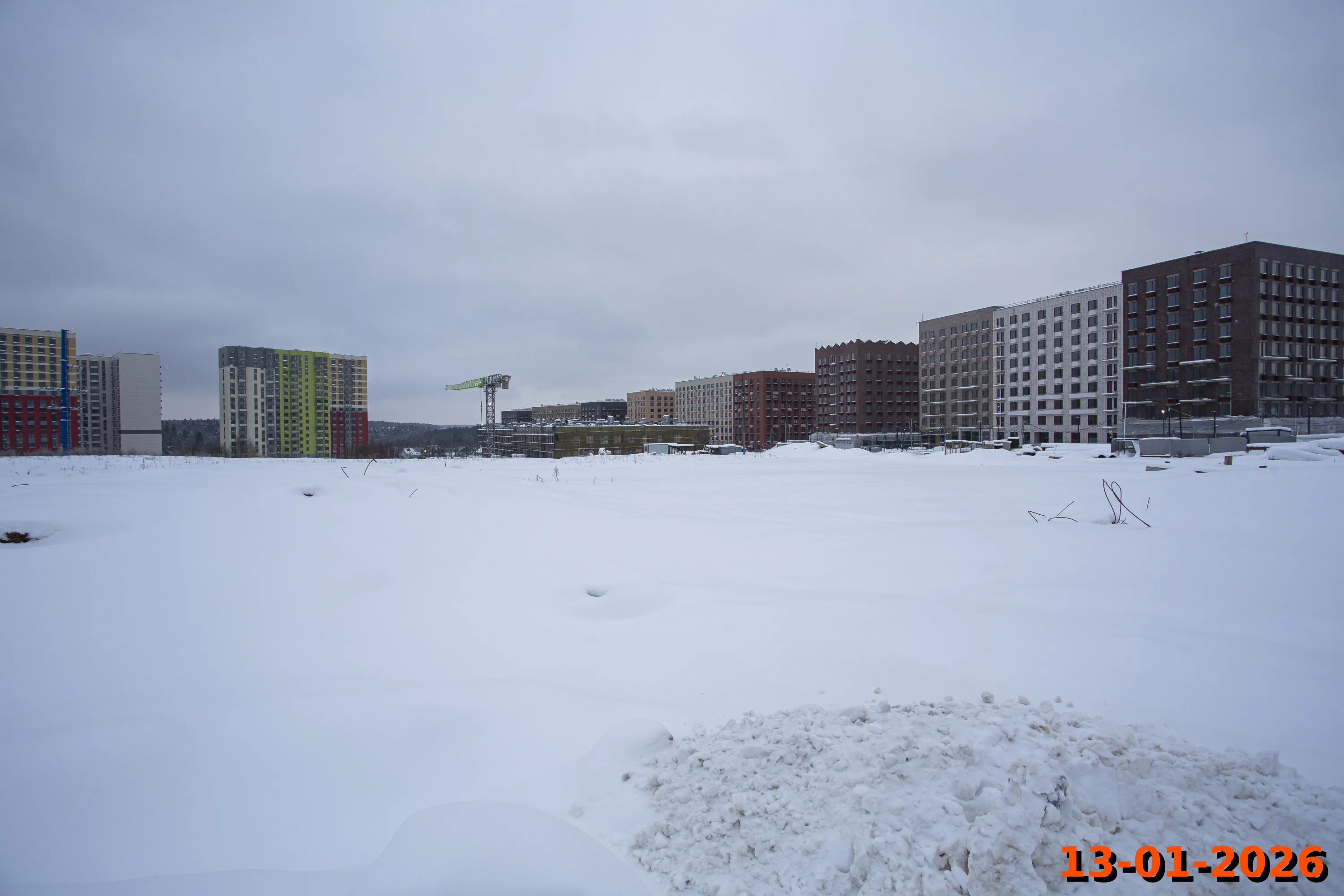 ЖК Середневский лес ход строительства