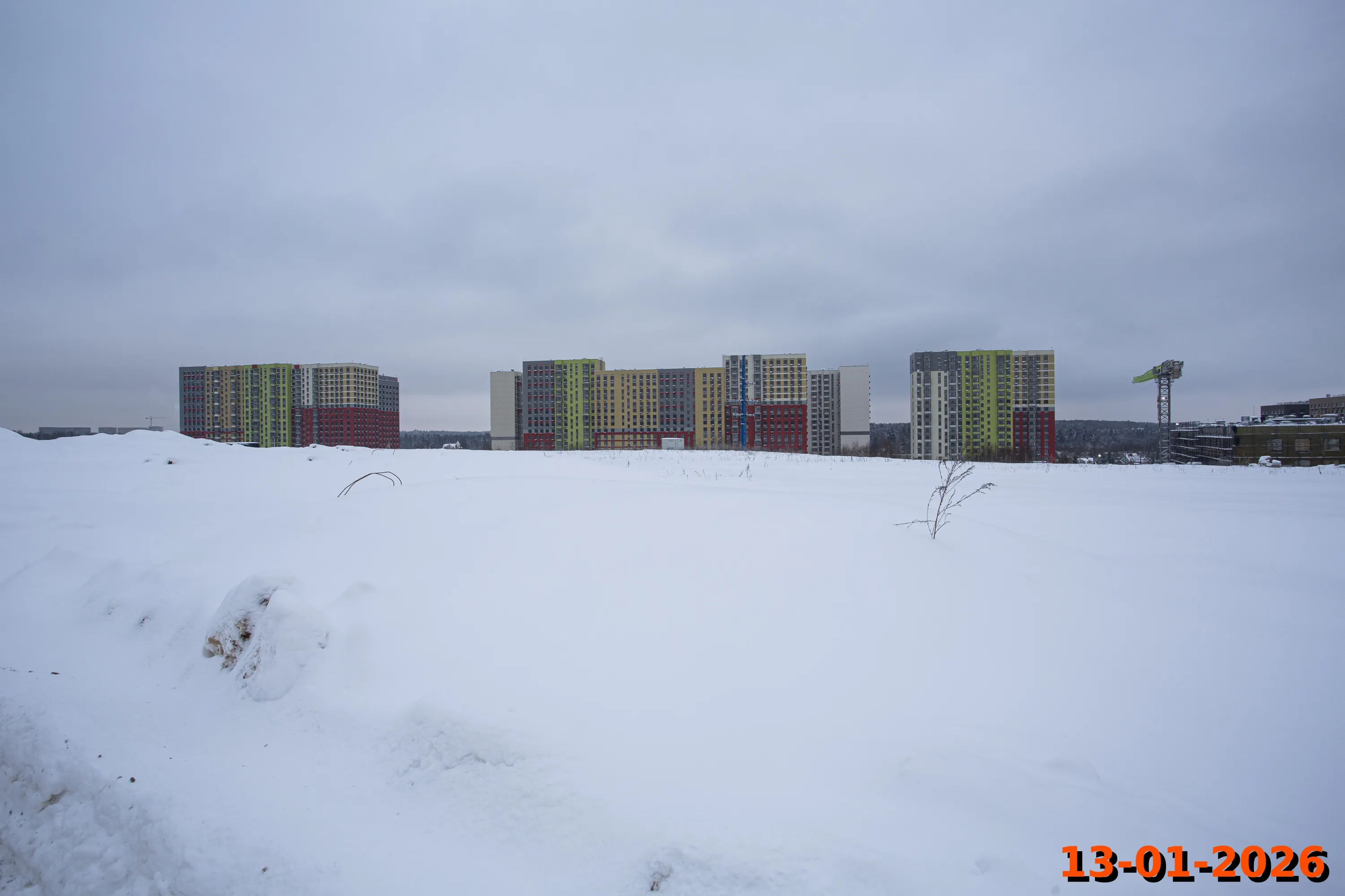 ЖК Середневский лес ход строительства