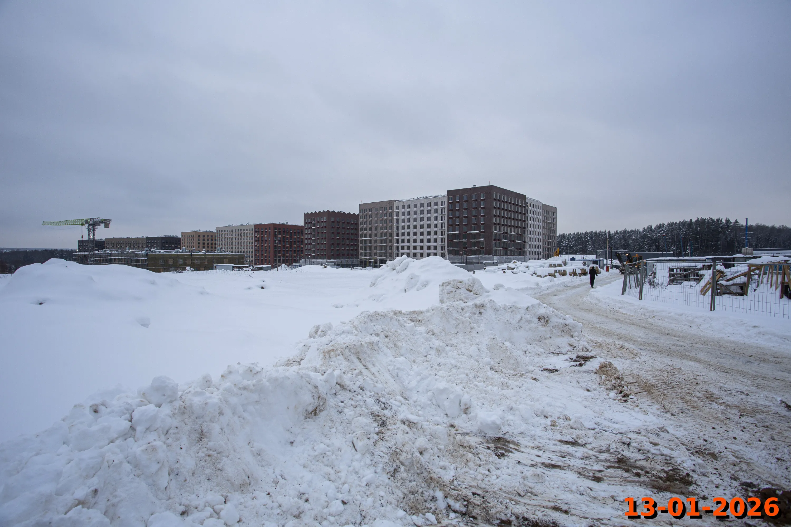 ЖК Середневский лес ход строительства