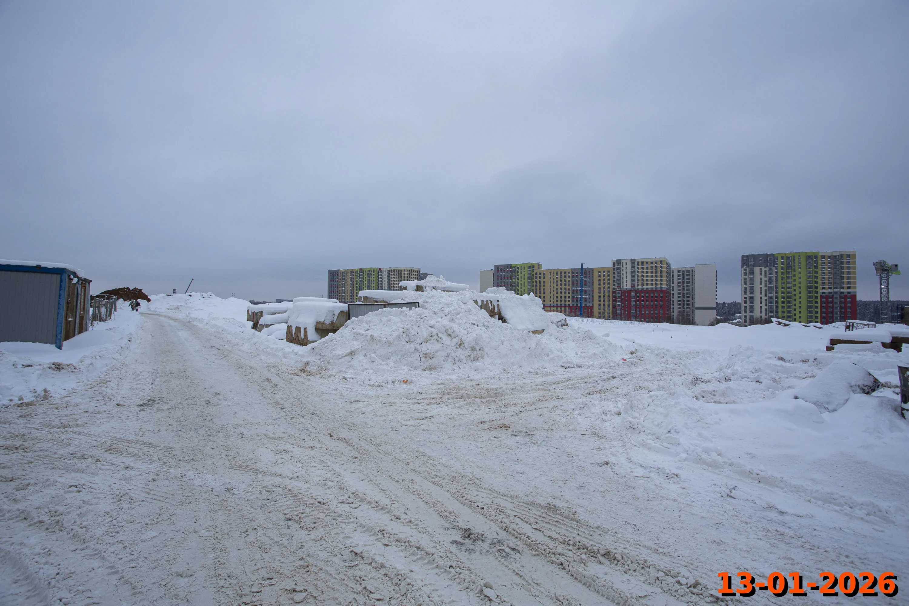 ЖК Середневский лес ход строительства