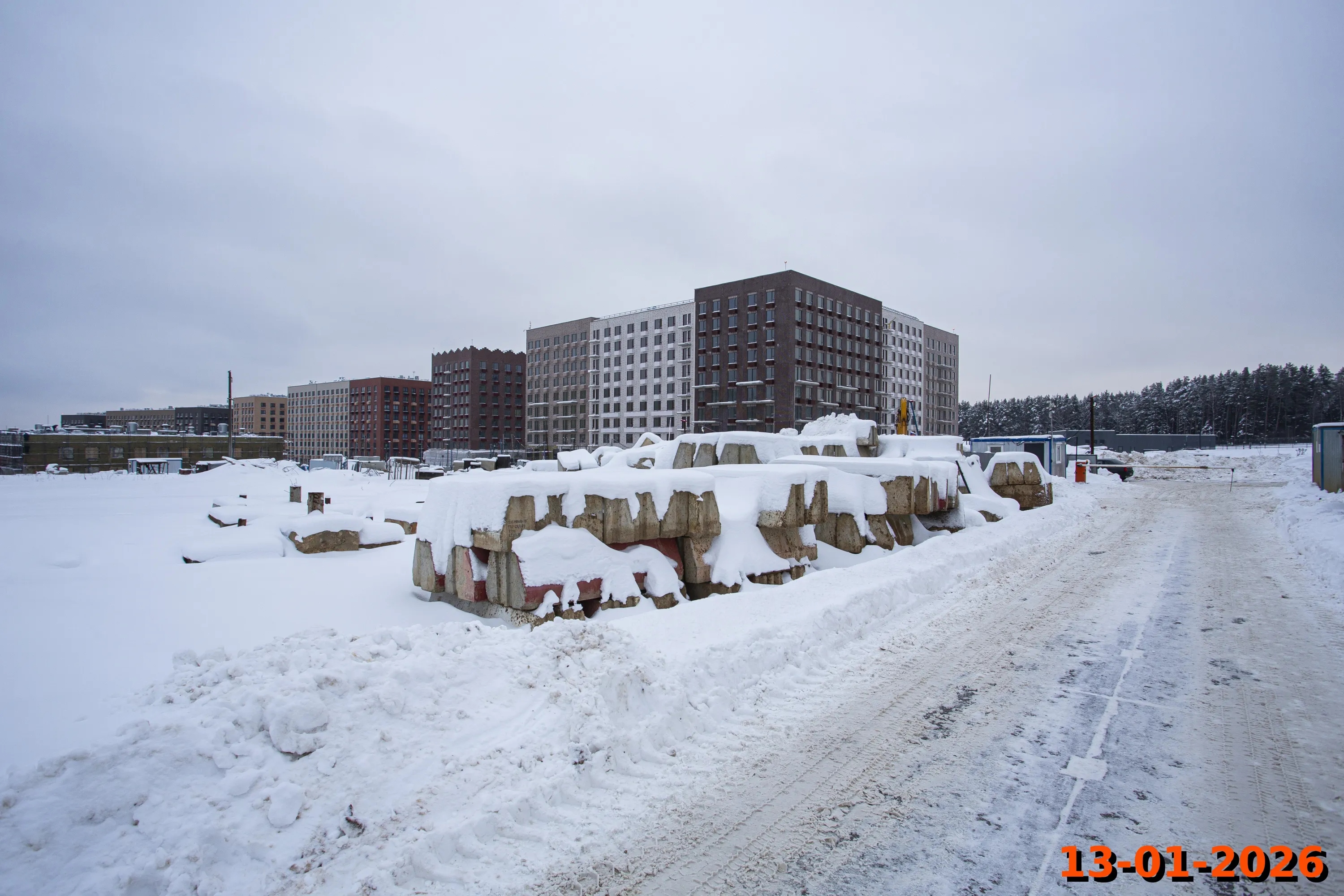 ЖК Середневский лес ход строительства