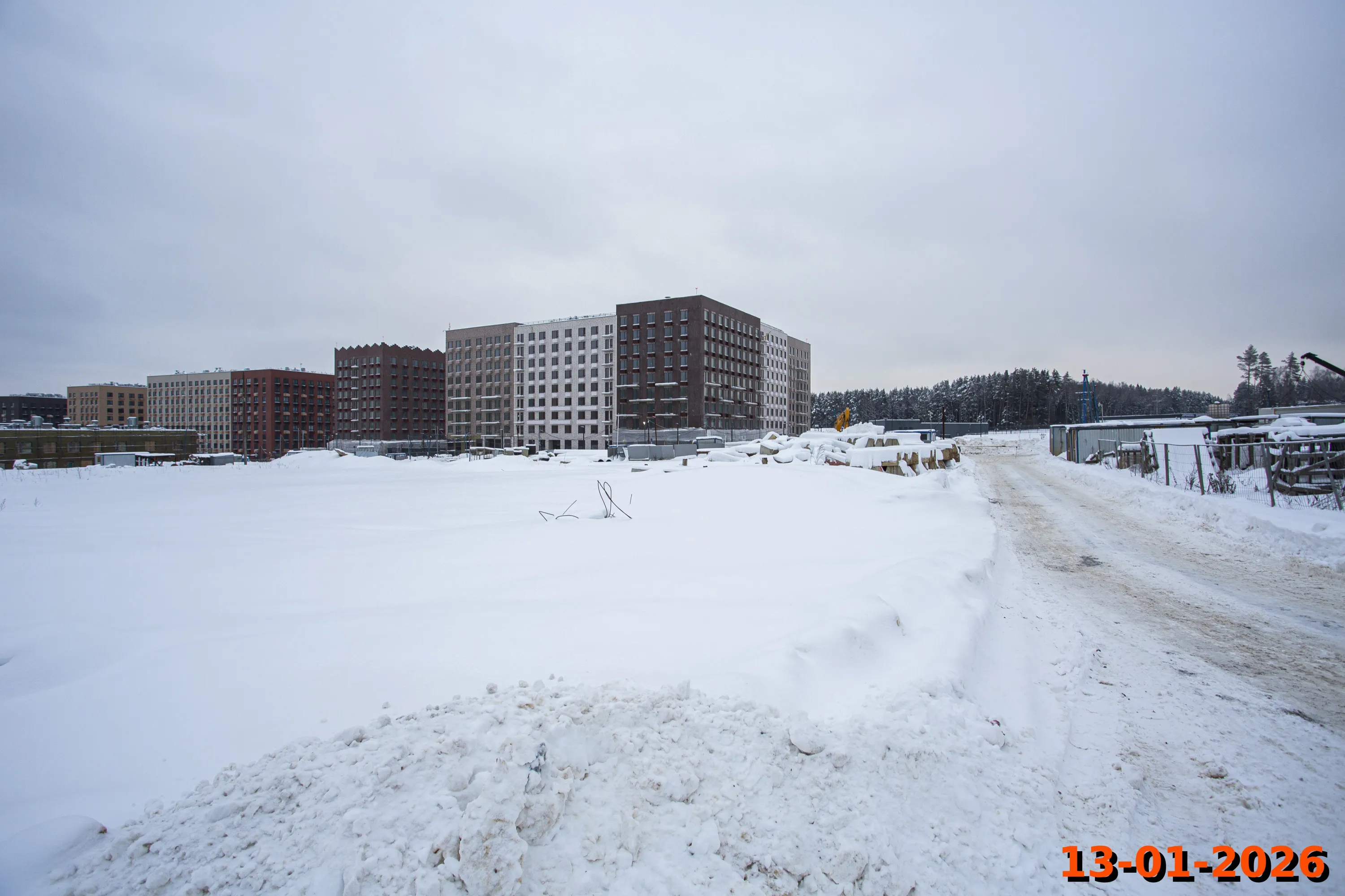 ЖК Середневский лес ход строительства