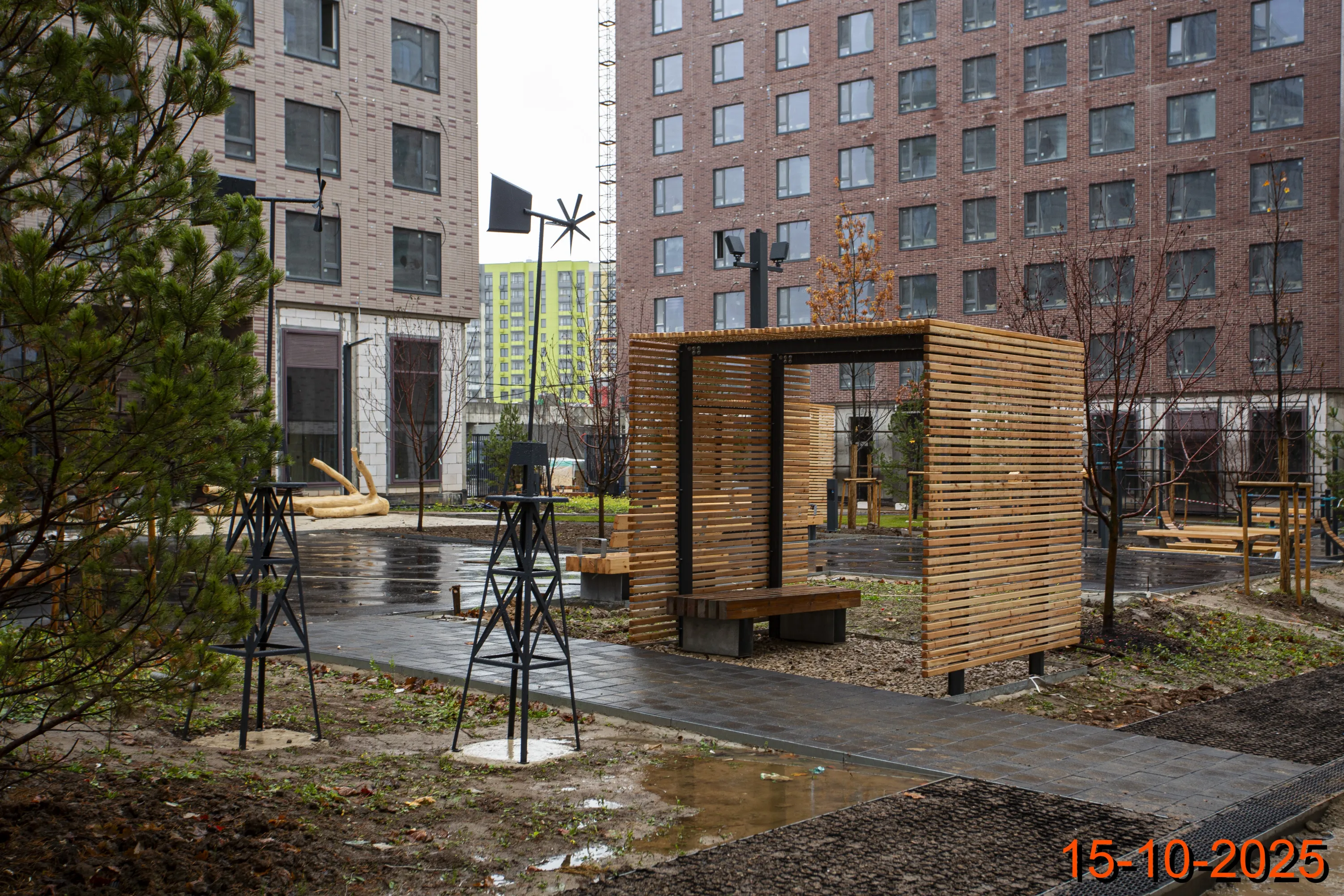 ЖК Середневский лес ход строительства