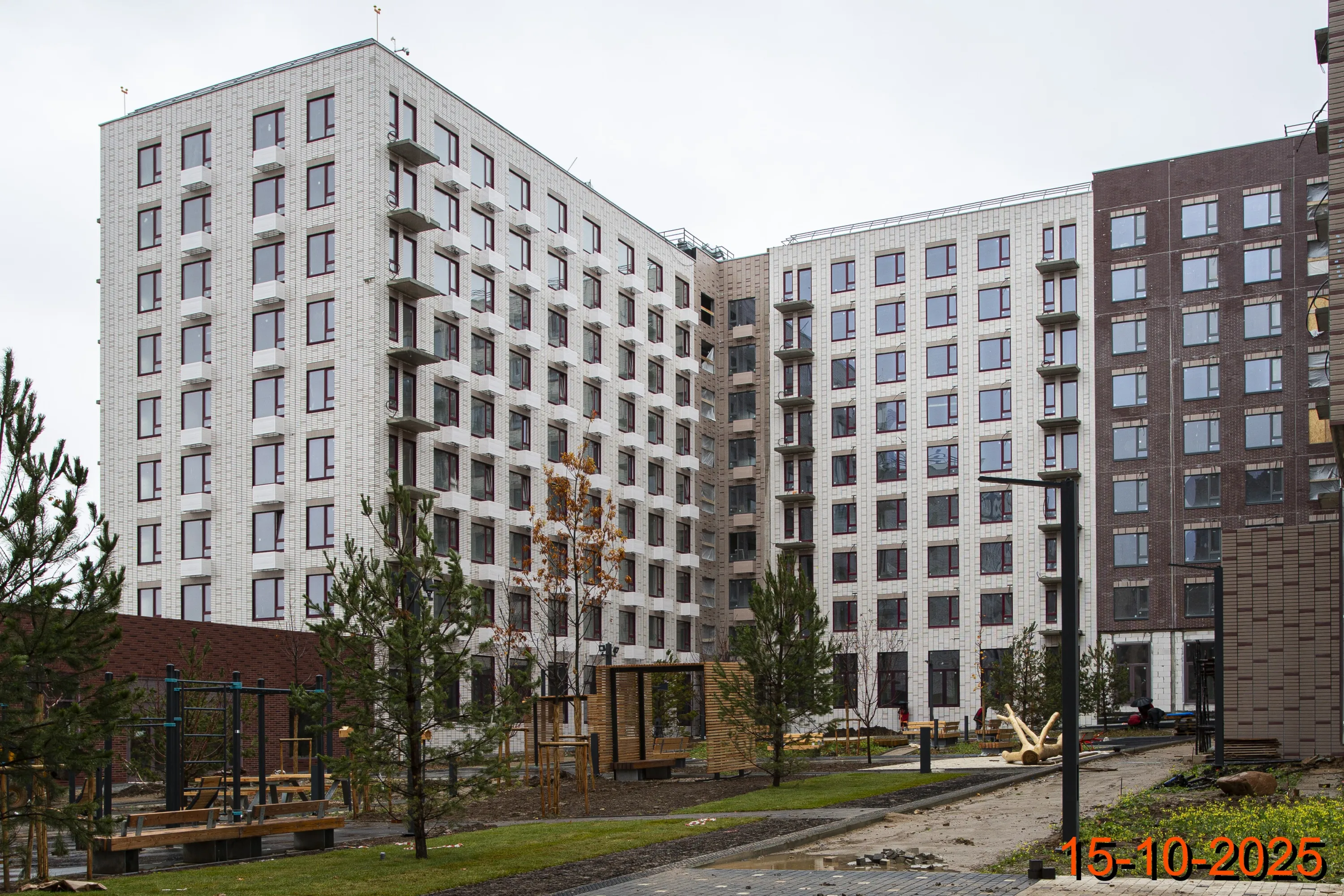 ЖК Середневский лес ход строительства