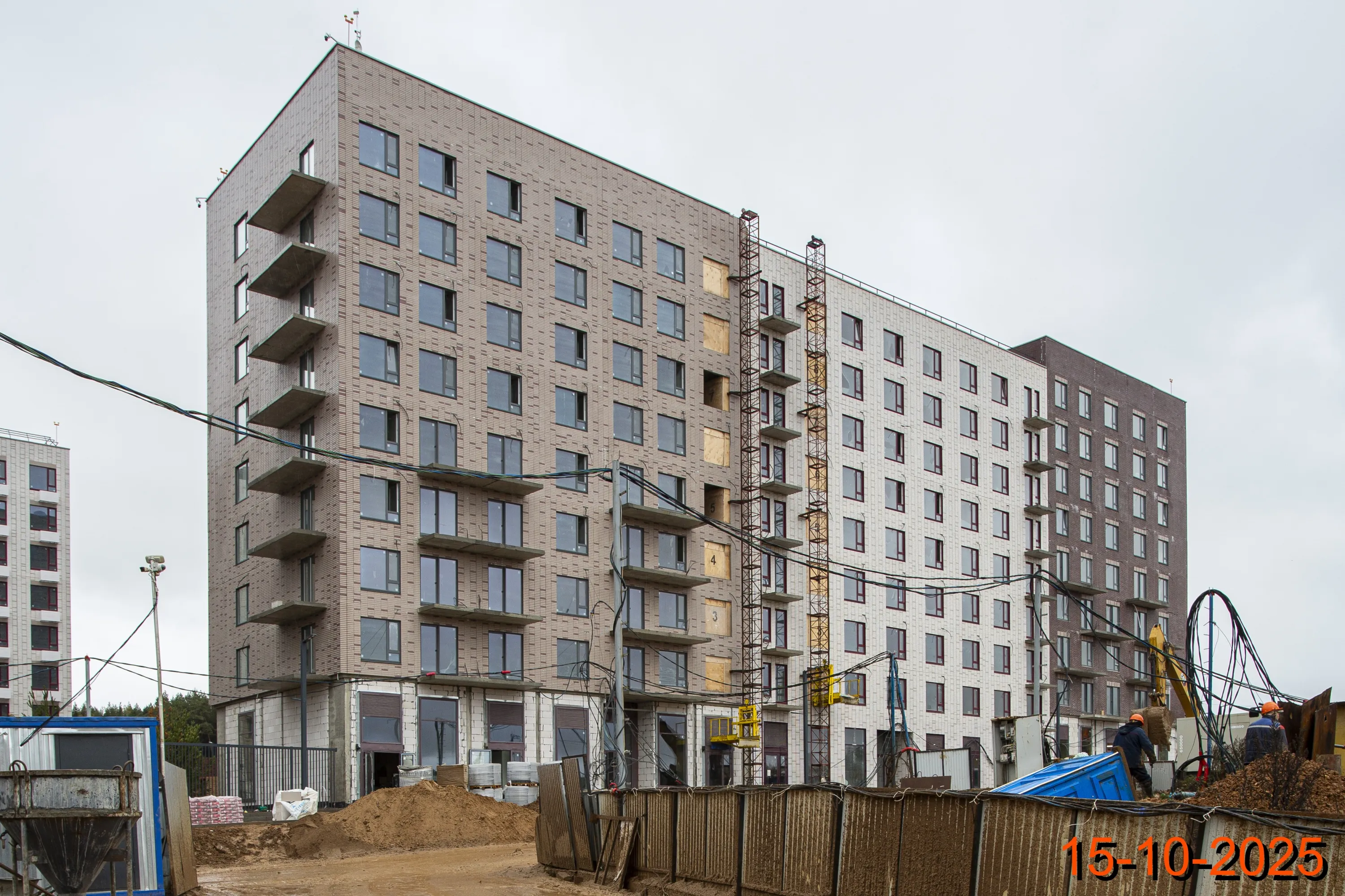 ЖК Середневский лес ход строительства
