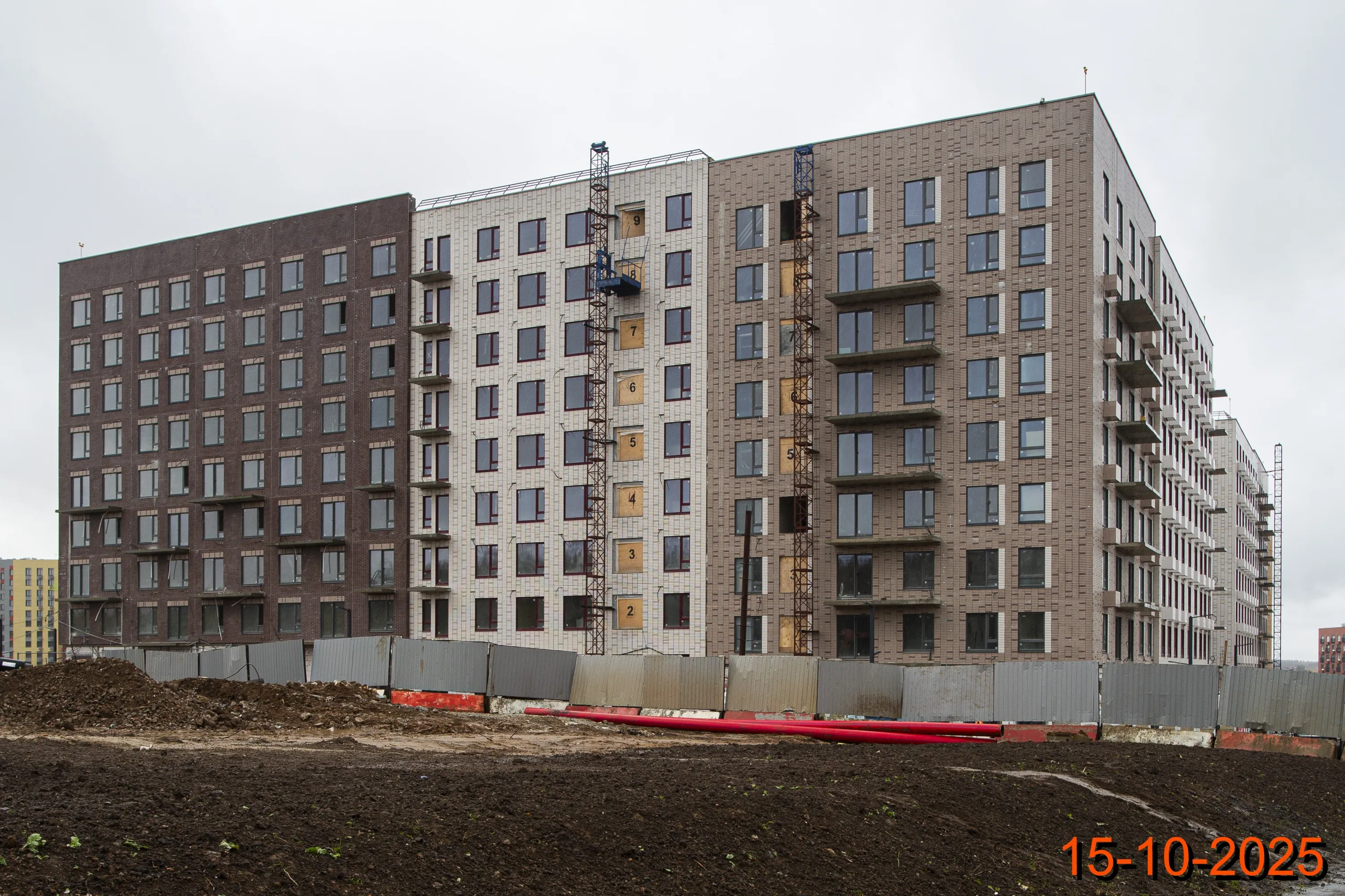 ЖК Середневский лес ход строительства