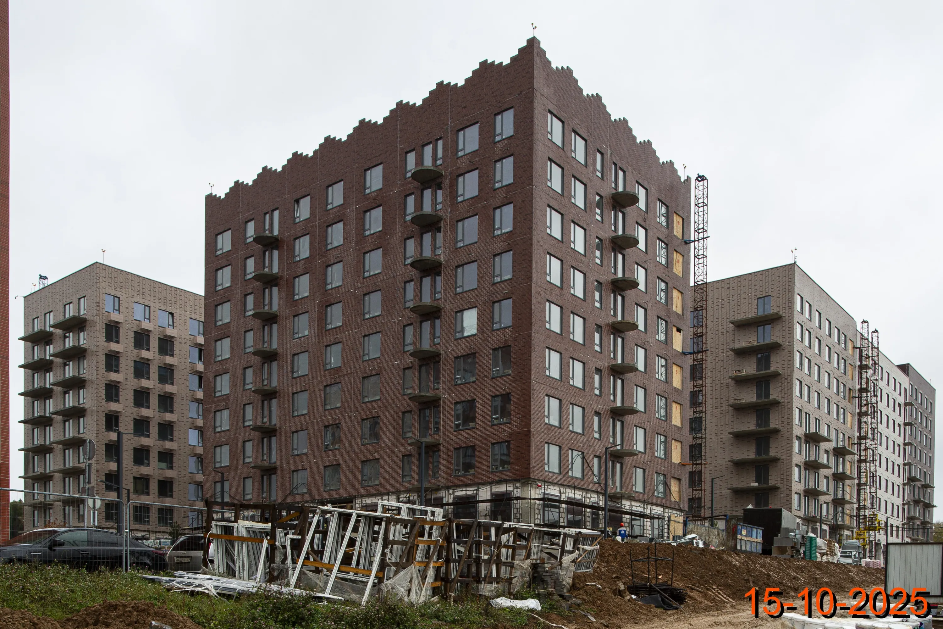 ЖК Середневский лес ход строительства