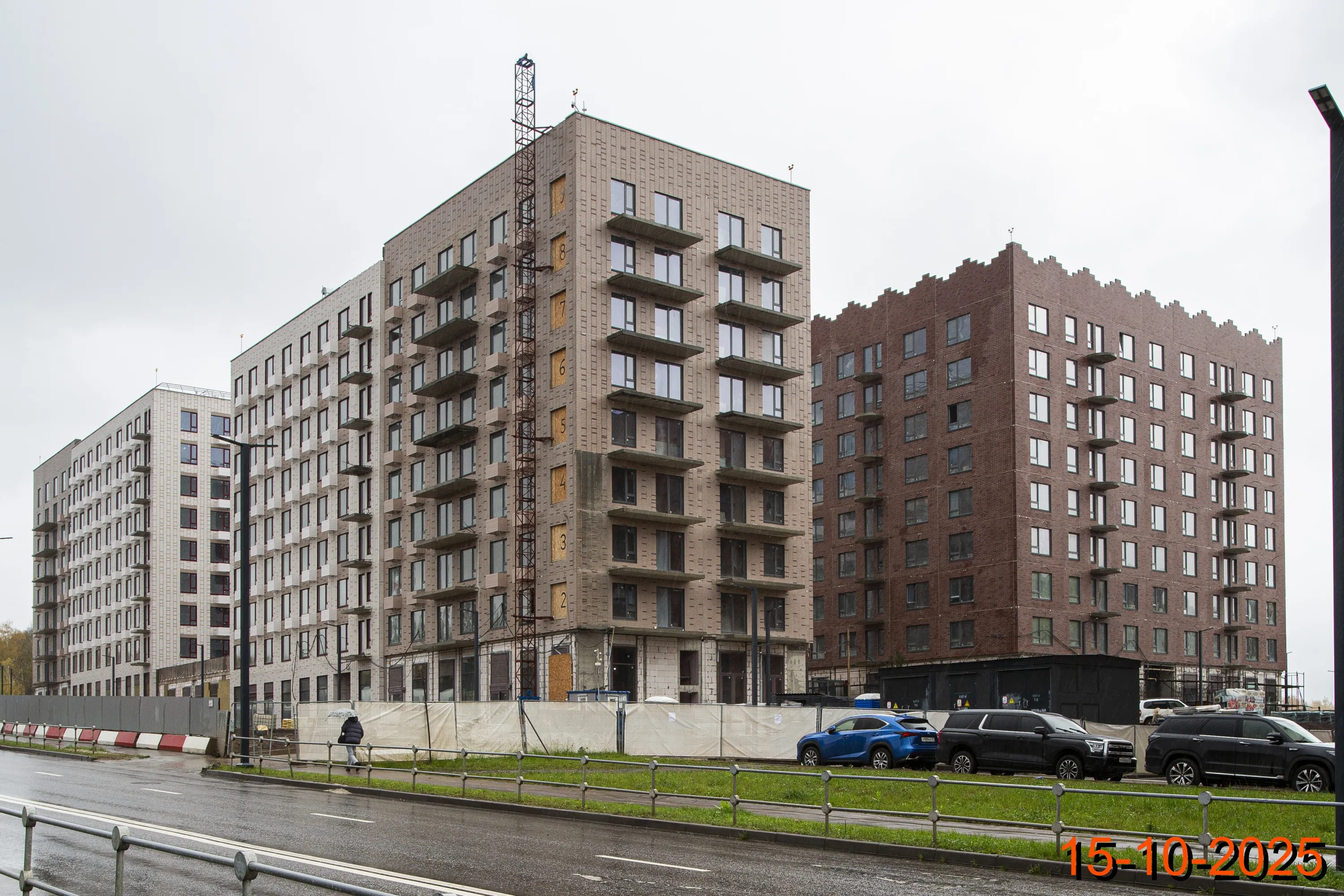 ЖК Середневский лес ход строительства