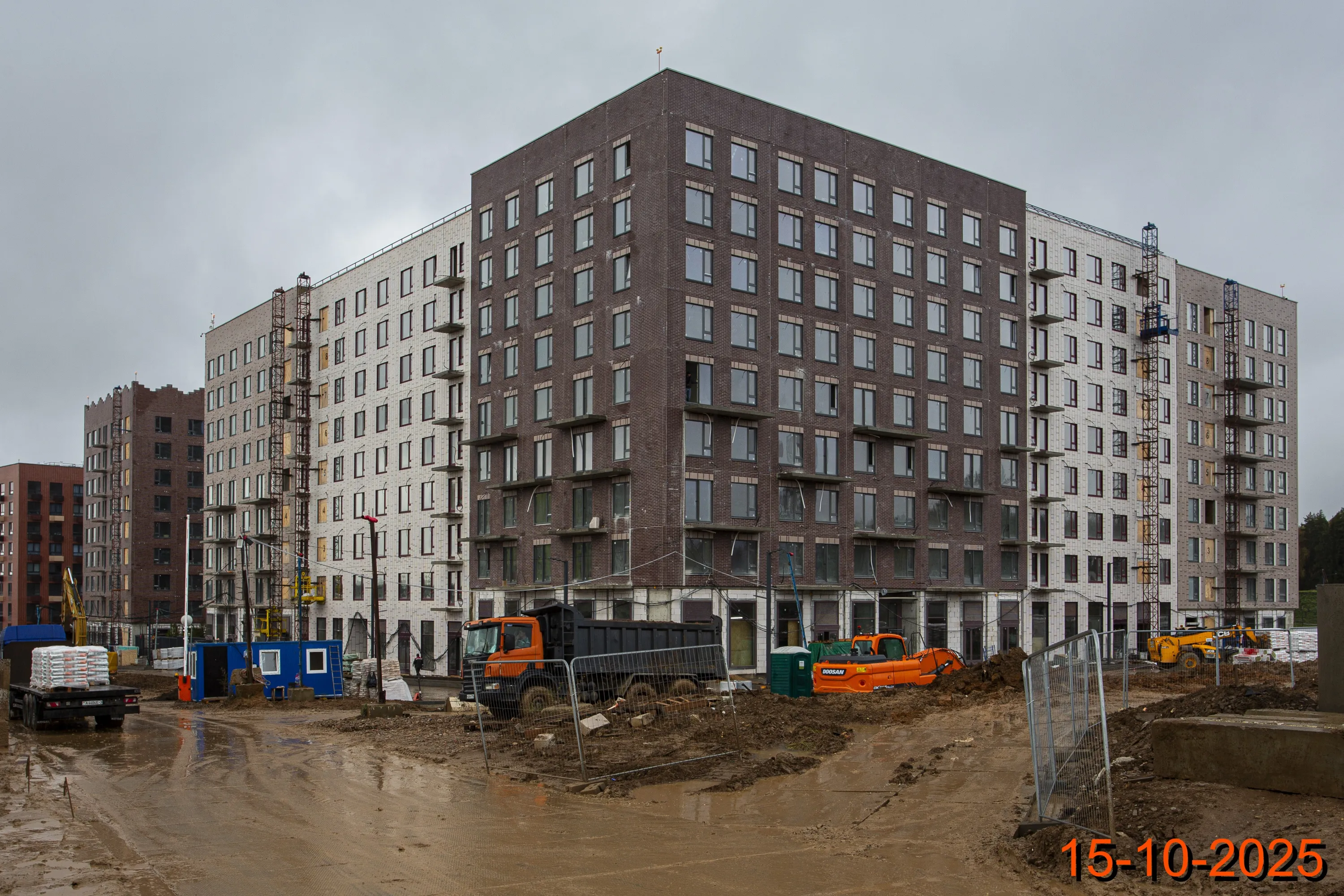 ЖК Середневский лес ход строительства