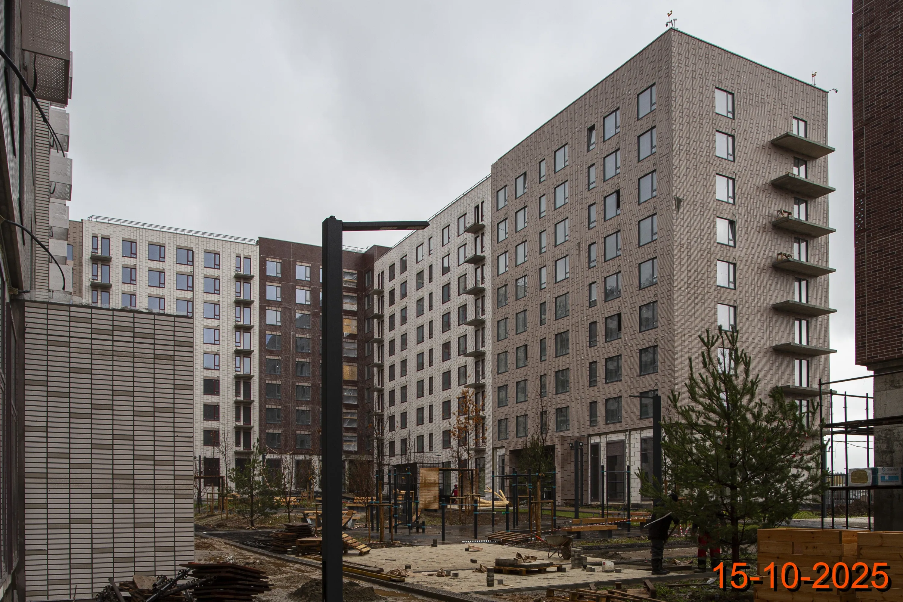 ЖК Середневский лес ход строительства