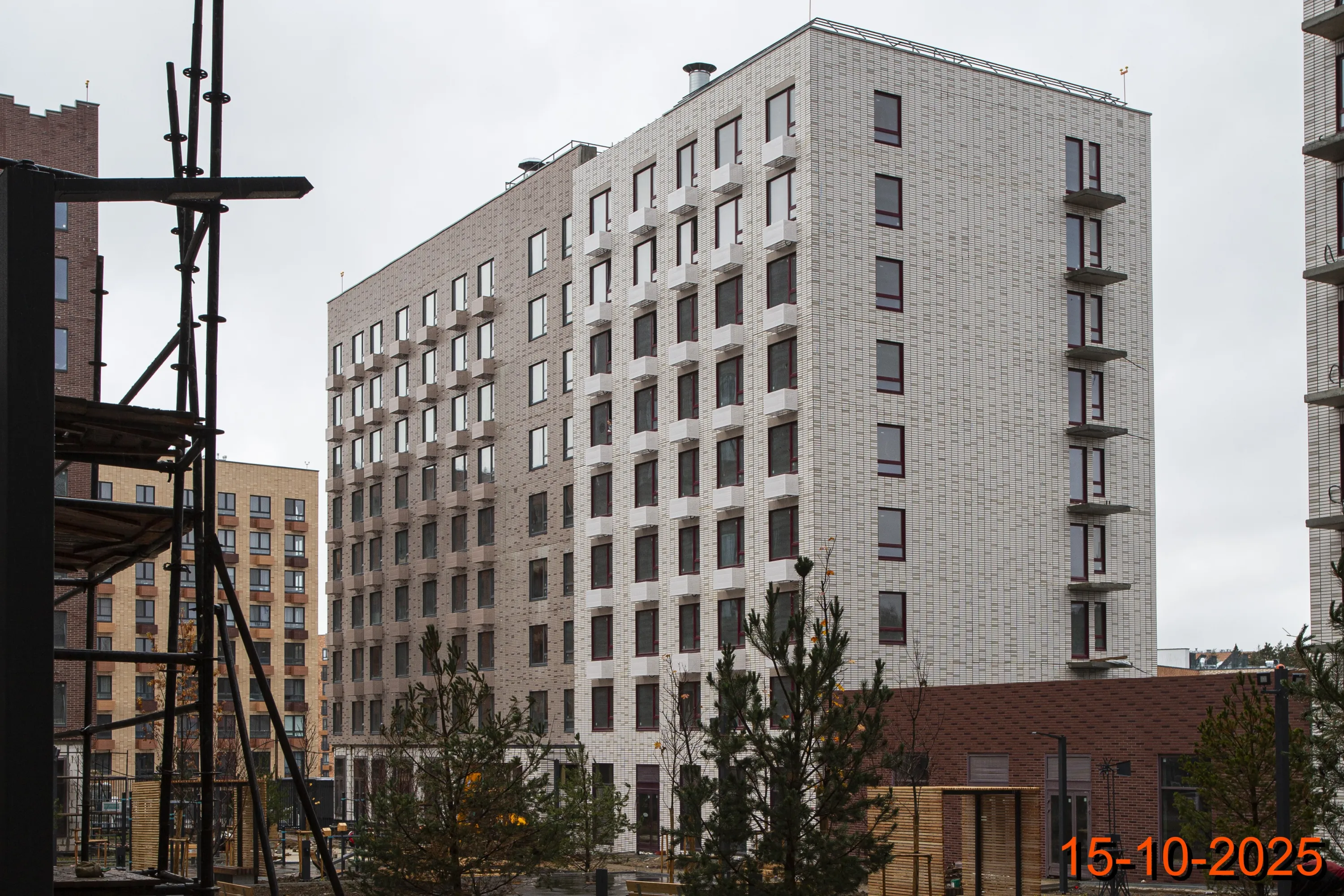 ЖК Середневский лес ход строительства