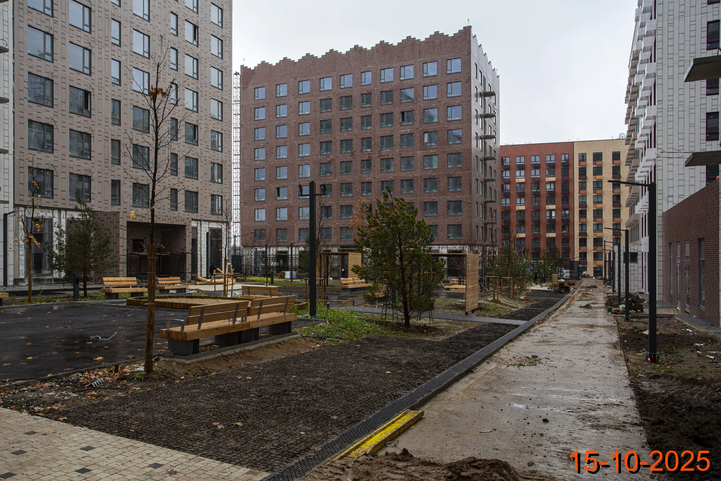 ЖК Середневский лес ход строительства