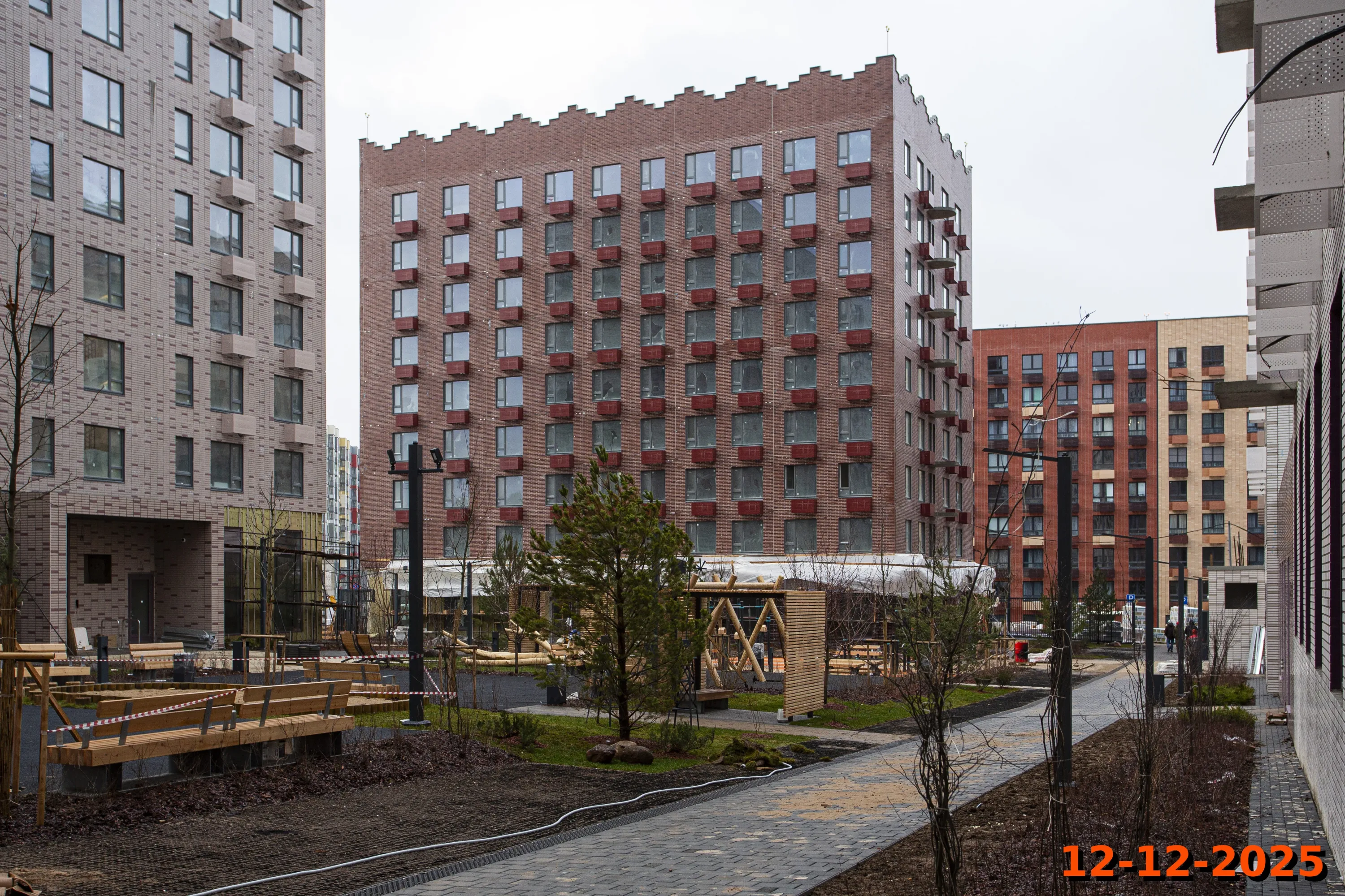 ЖК Середневский лес ход строительства