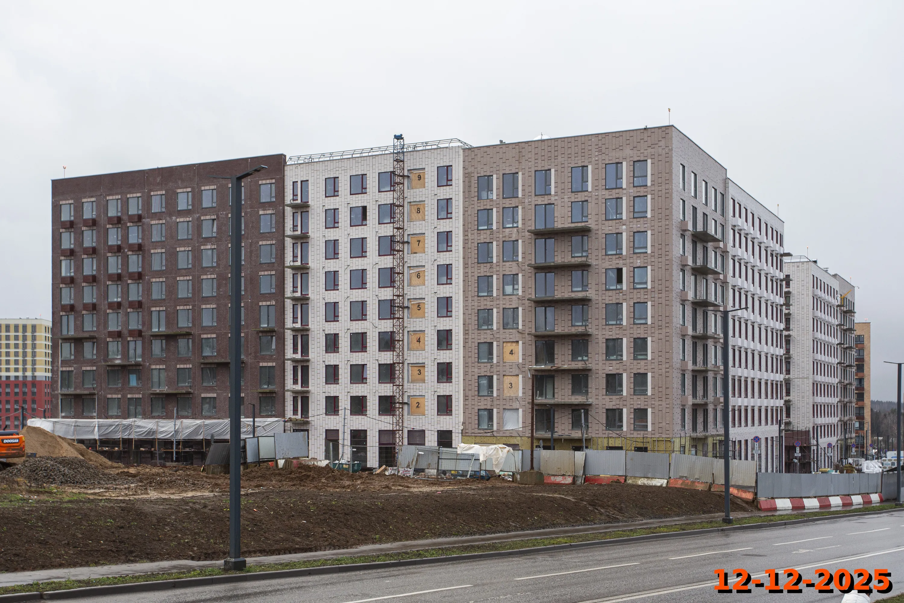 ЖК Середневский лес ход строительства