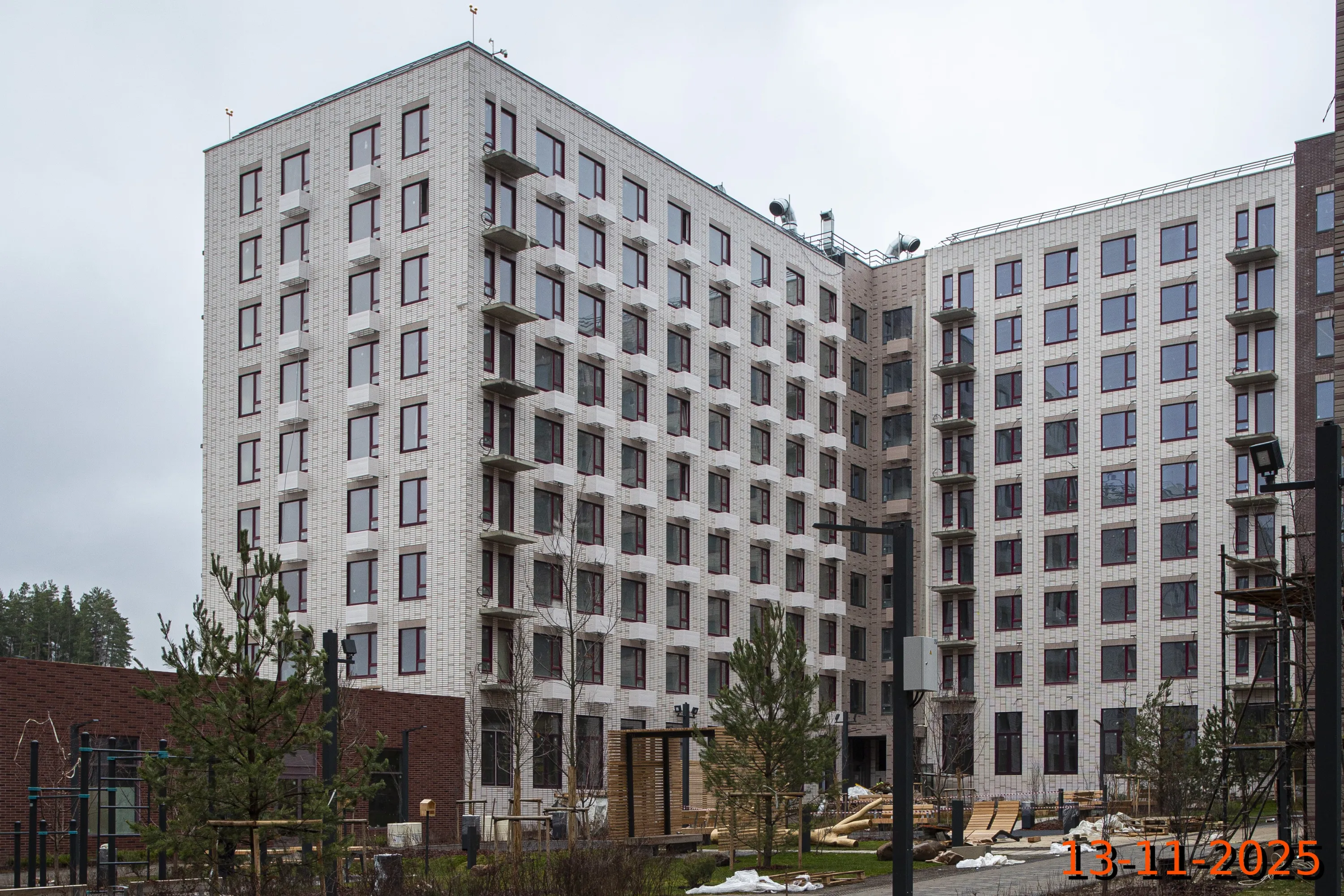 ЖК Середневский лес ход строительства