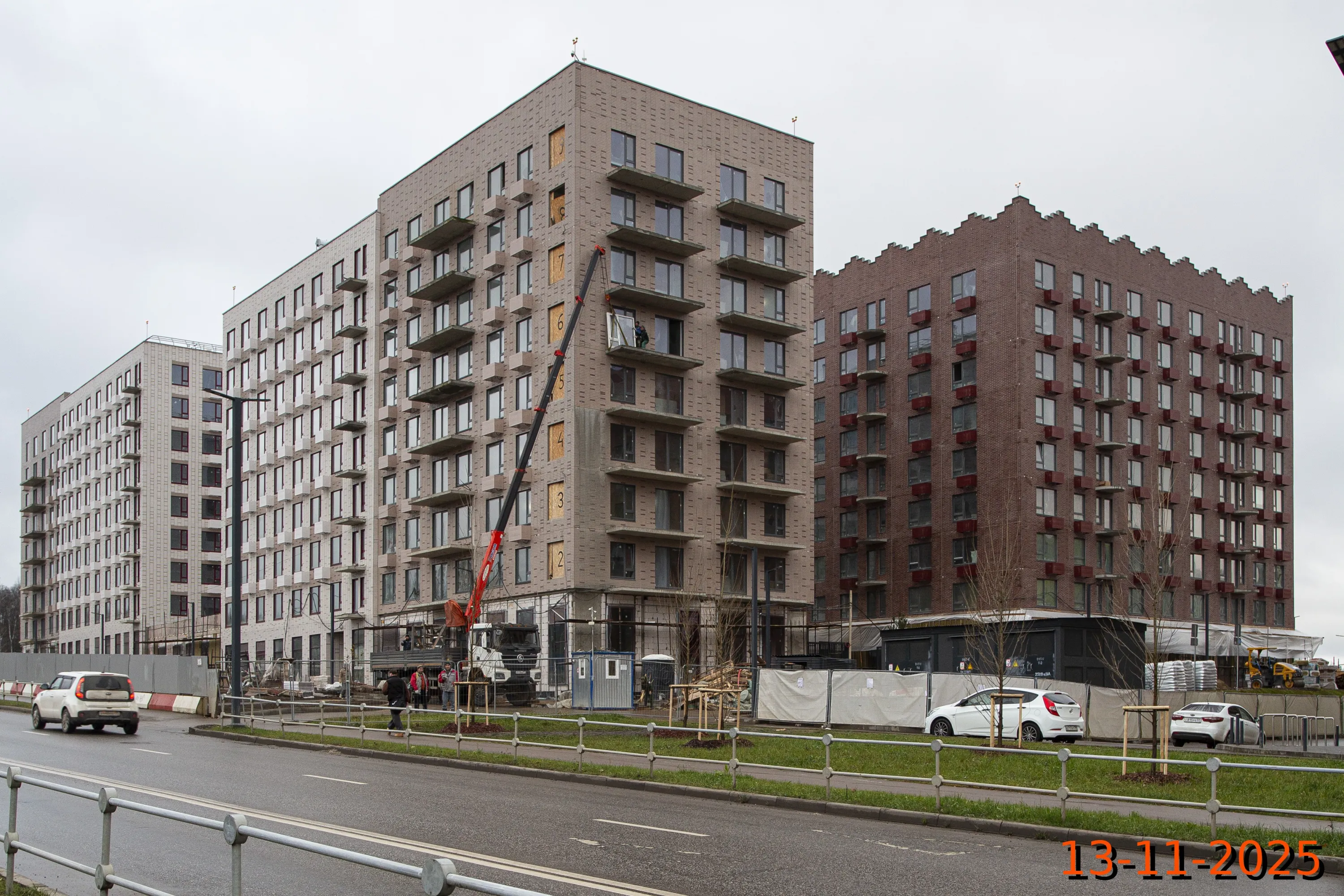 ЖК Середневский лес ход строительства