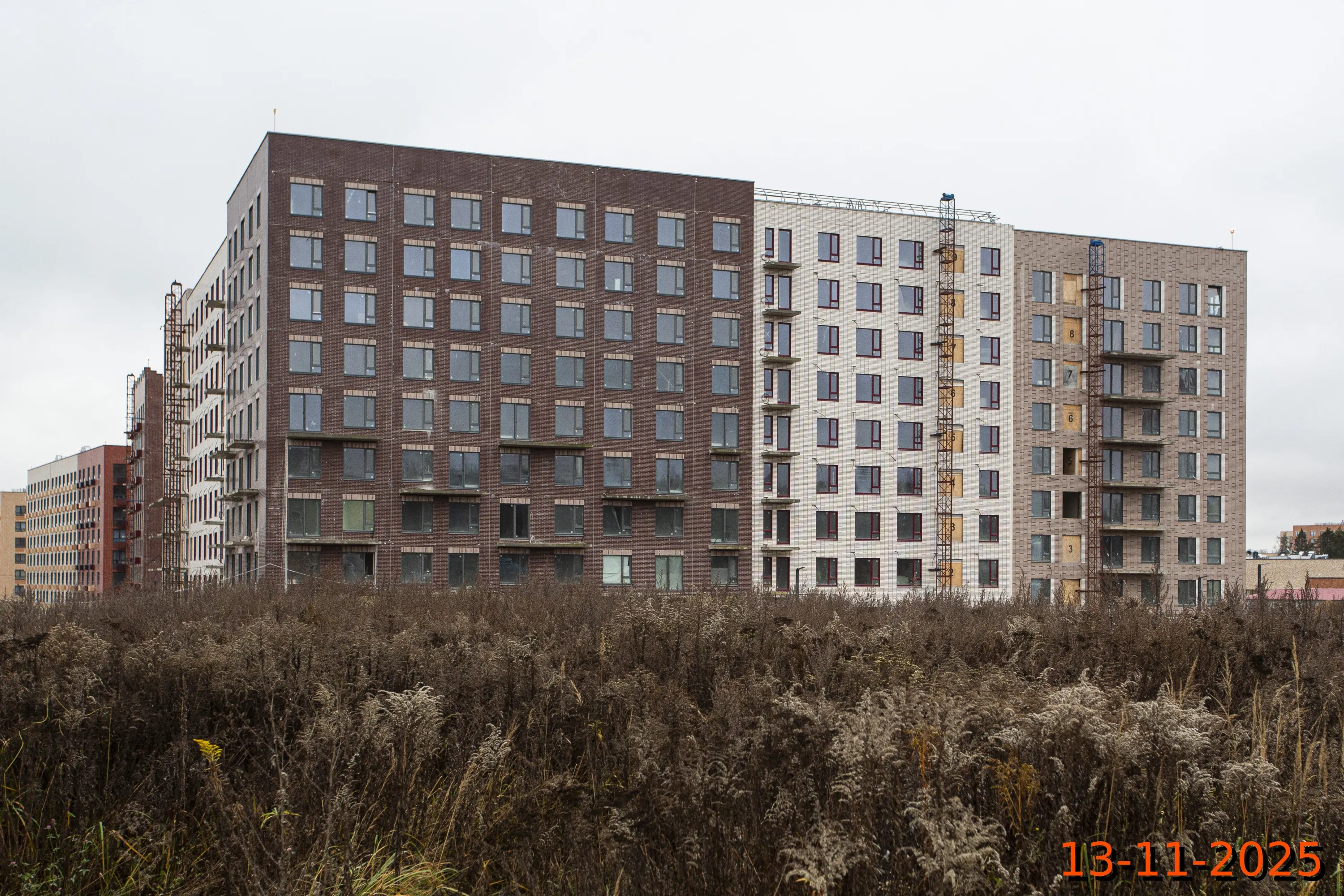 ЖК Середневский лес ход строительства