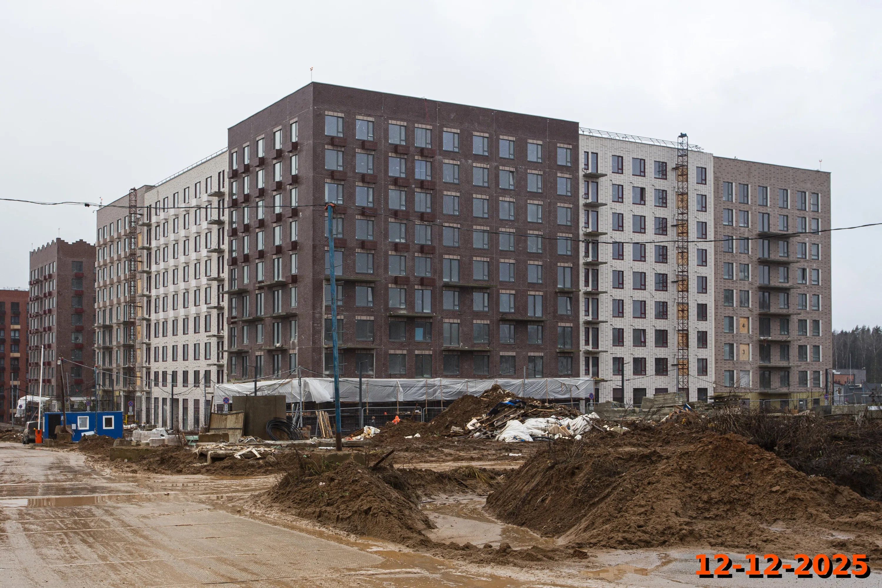 ЖК Середневский лес ход строительства