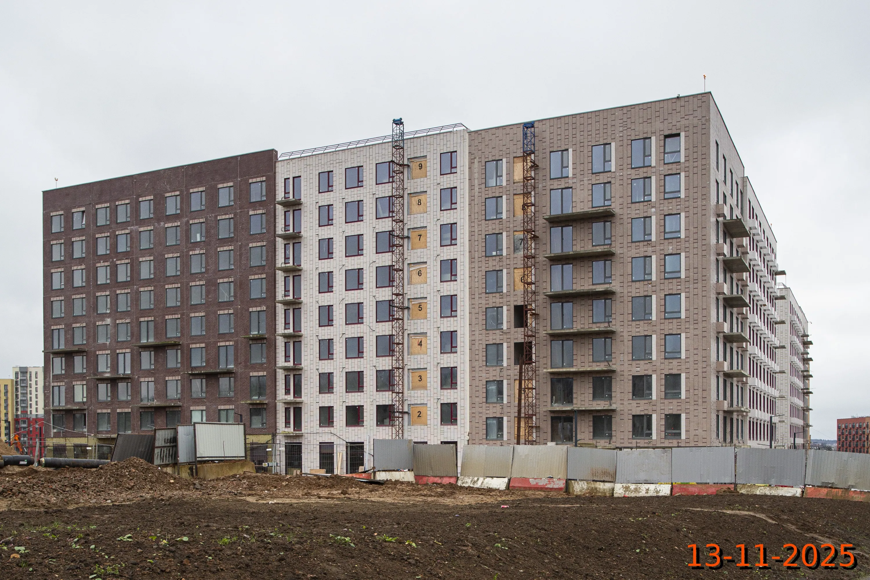 ЖК Середневский лес ход строительства