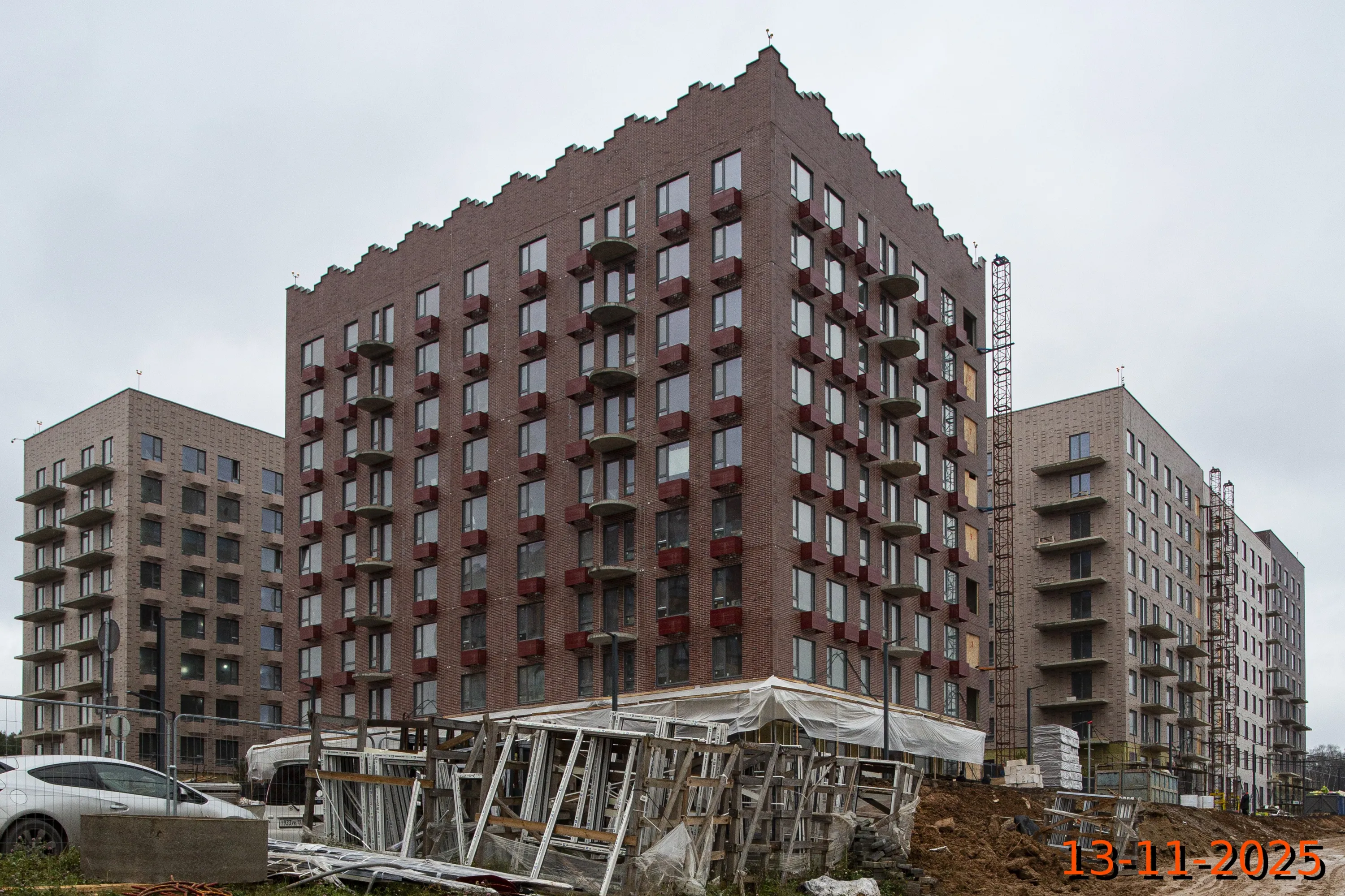 ЖК Середневский лес ход строительства