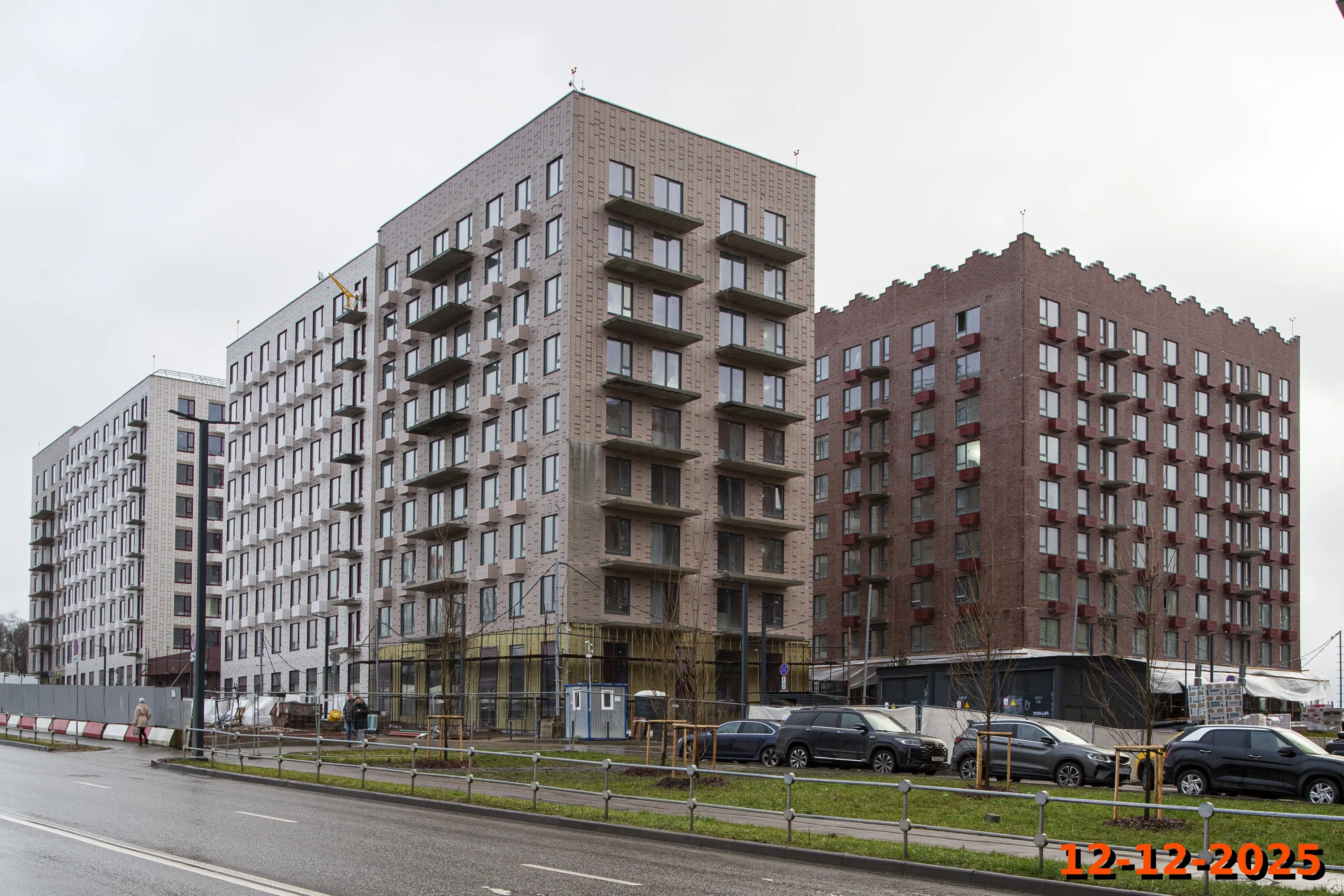 ЖК Середневский лес ход строительства