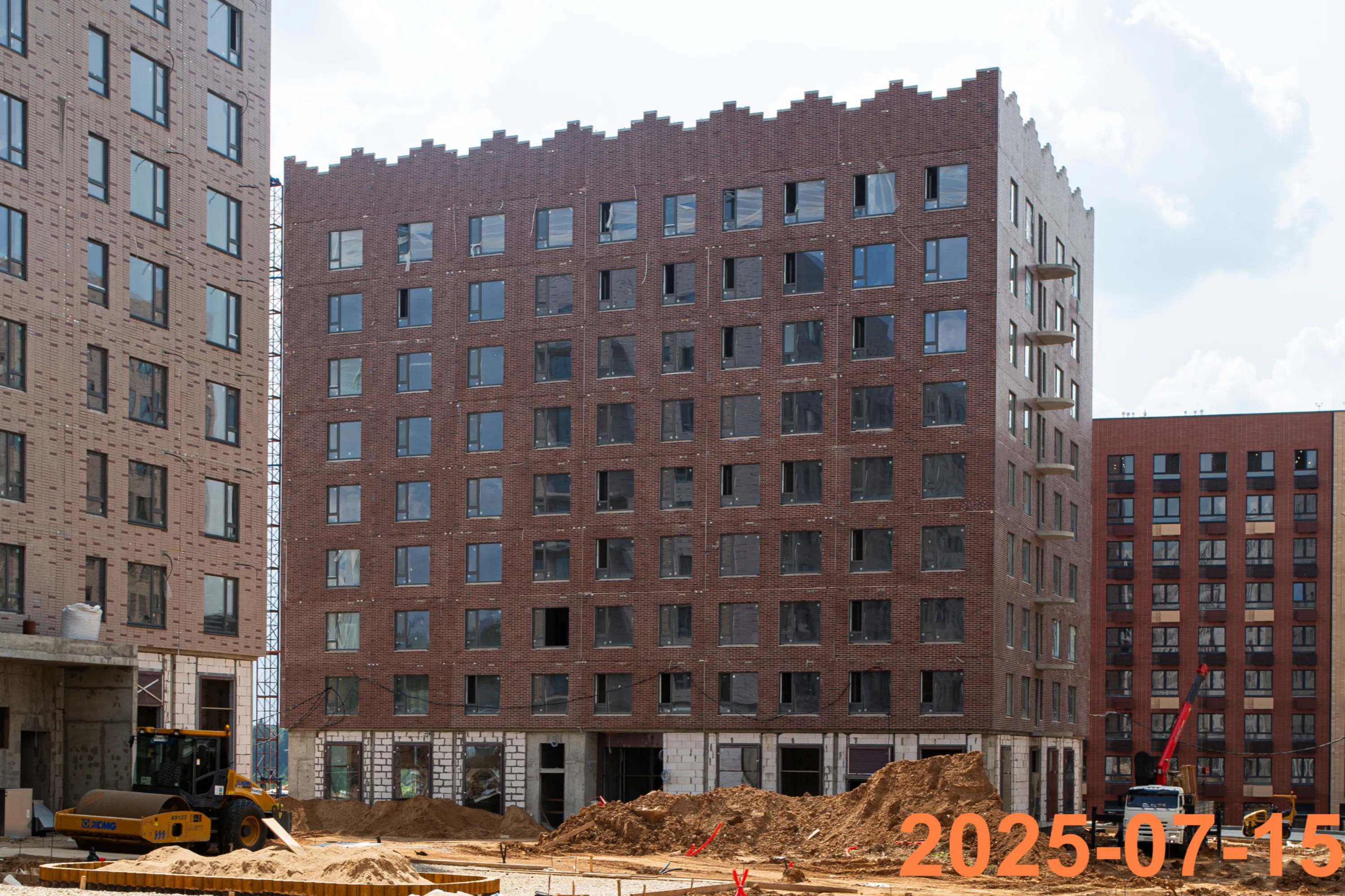 ЖК Середневский лес ход строительства