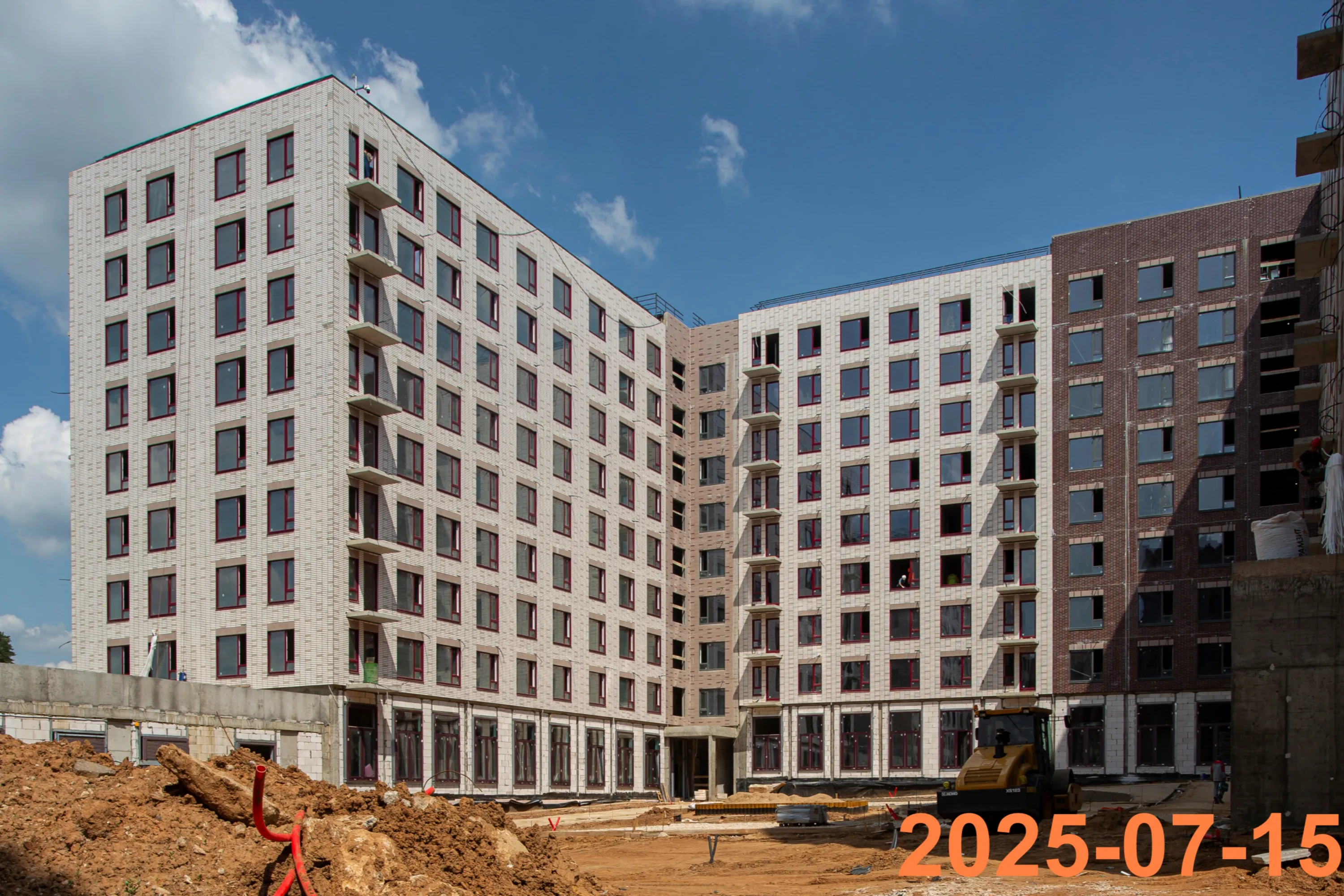 ЖК Середневский лес ход строительства