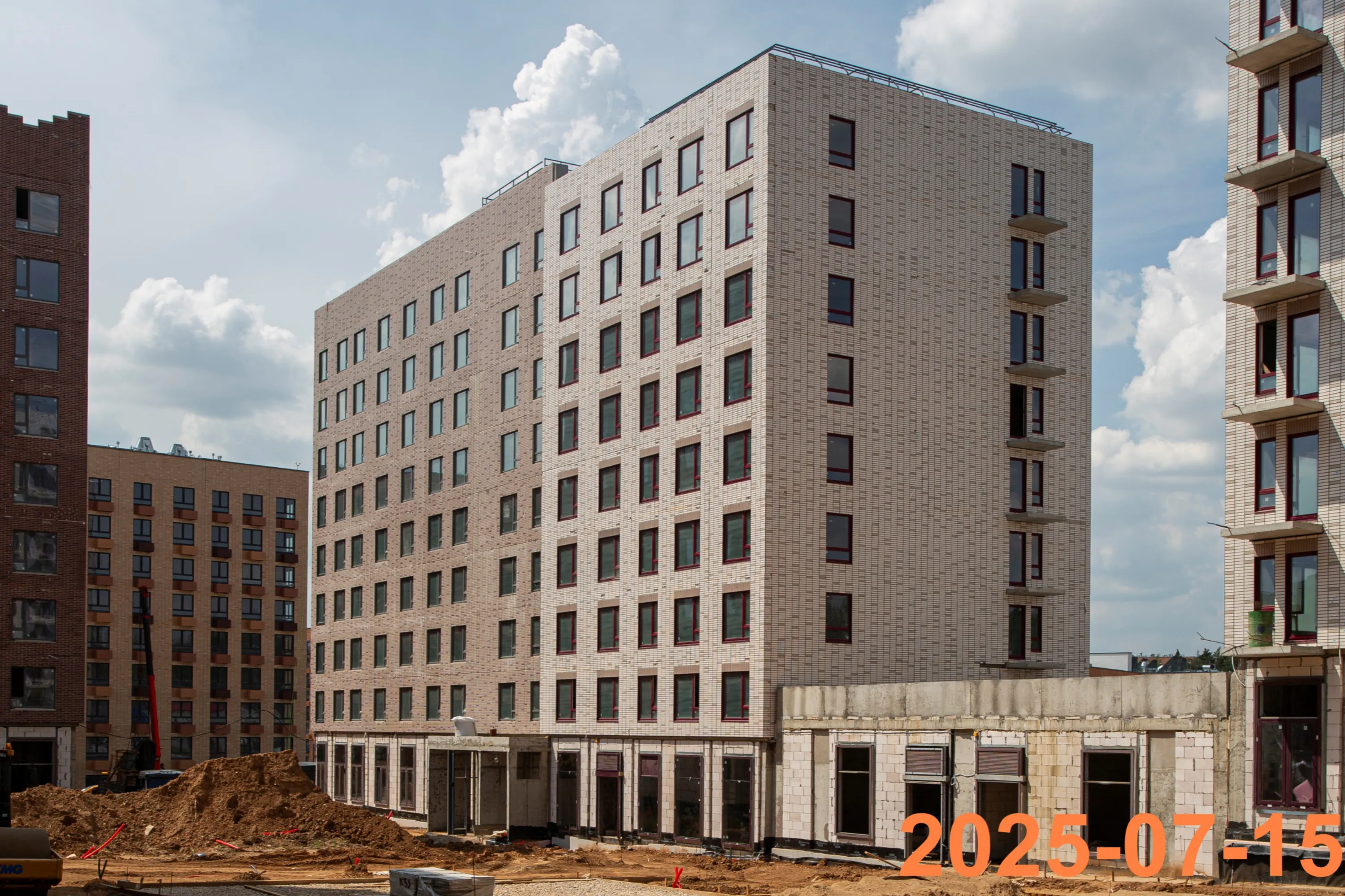 ЖК Середневский лес ход строительства